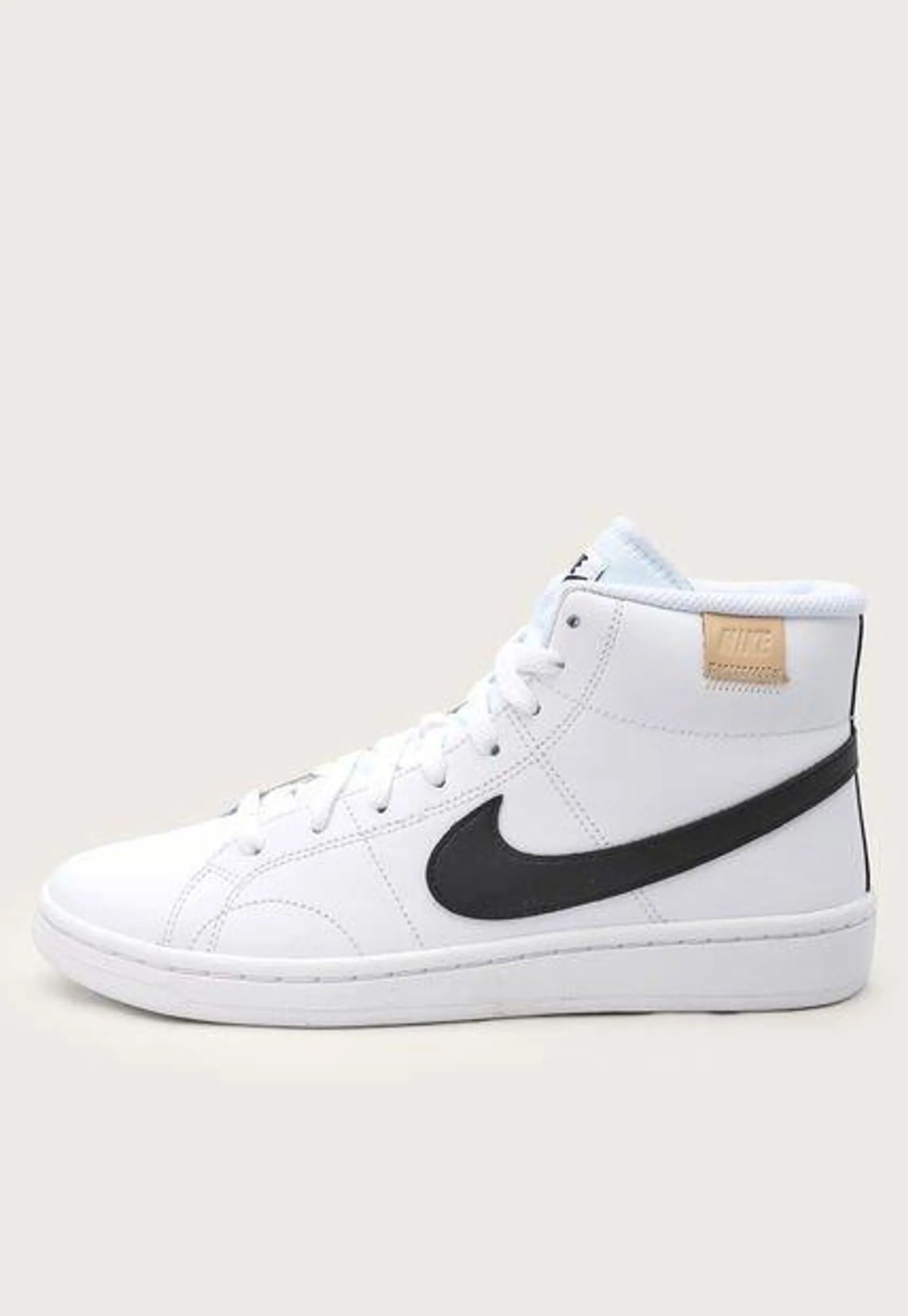 Tenis Lifestyle Blanco-Negro Nike Court Royale 2 Mid