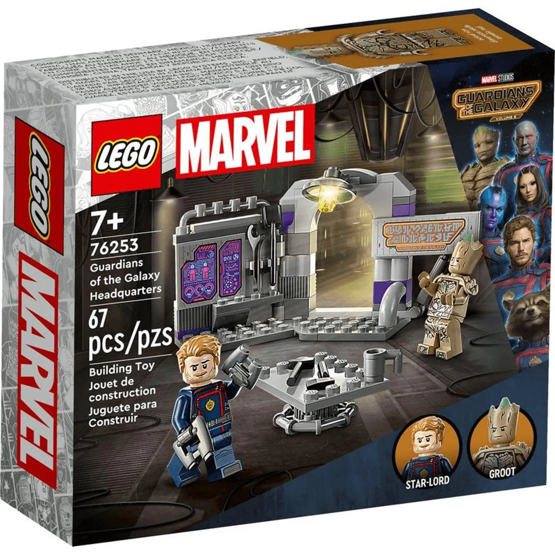 Lego Marvel Guardians of the Galaxy Headquarters Lego LE76253
