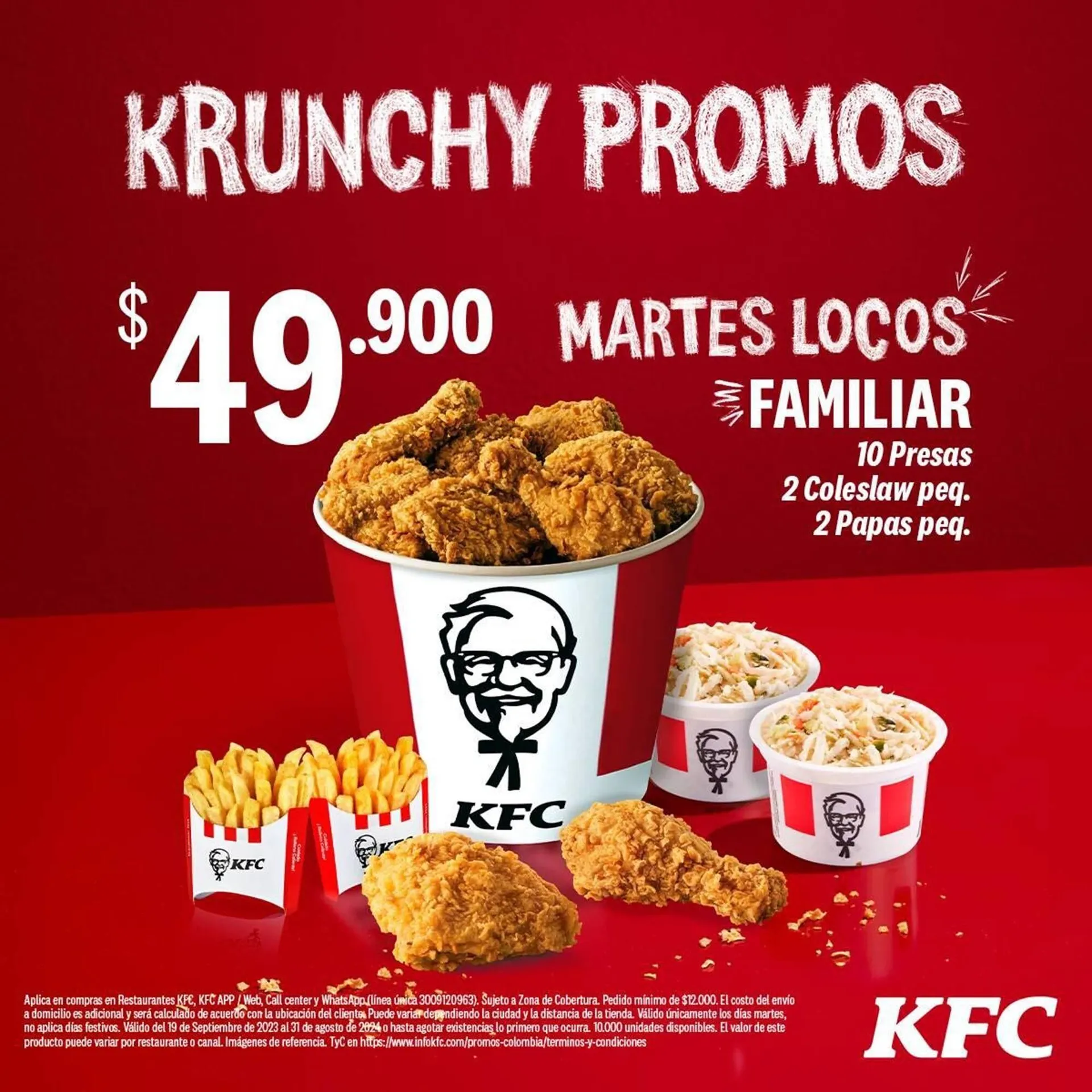 Catalogo de Catálogo KFC 26 de junio al 26 de julio 2024 - Pag 2