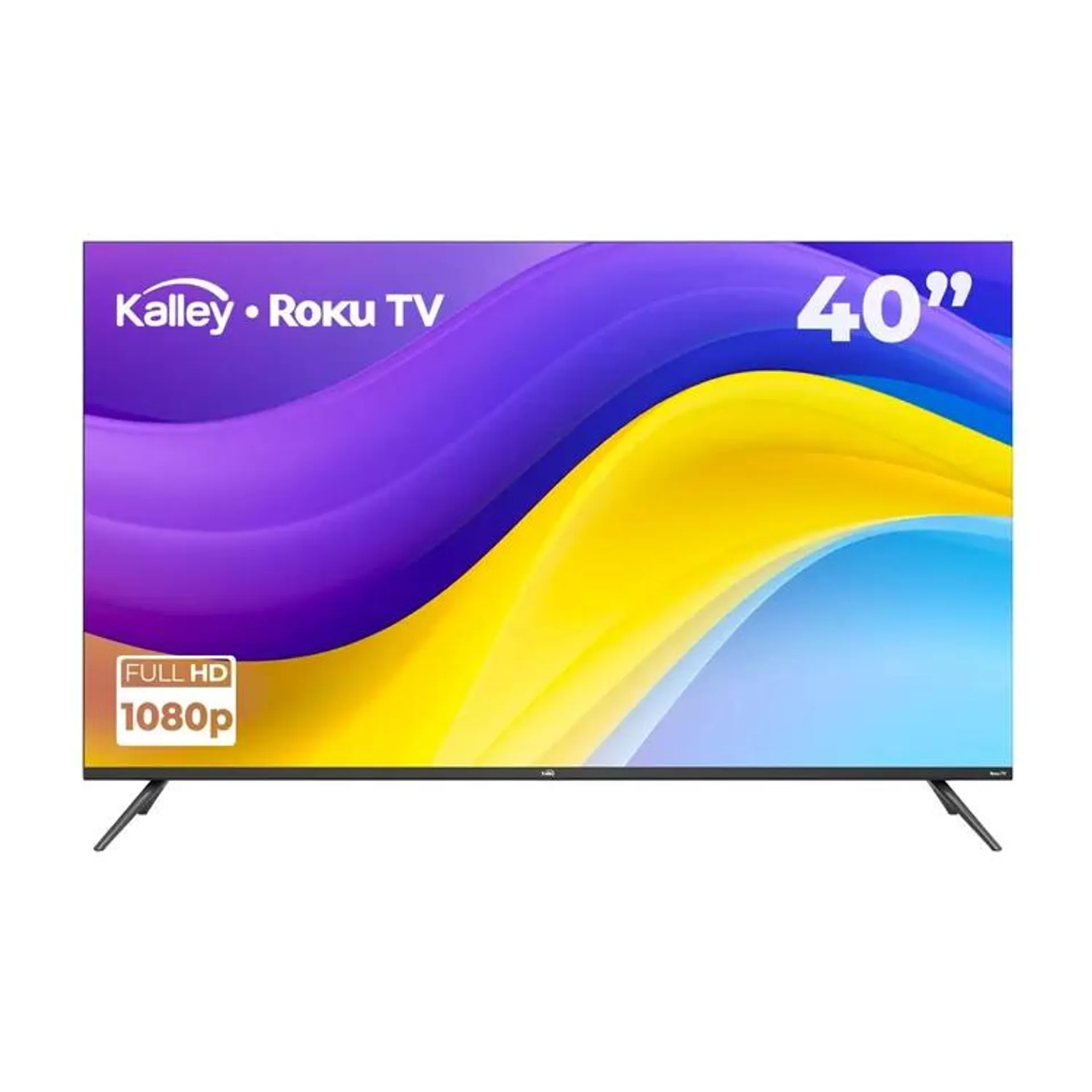 TV KALLEY 40" Pulgadas 102 cm K-RTV40FHD Smart TV Roku TV