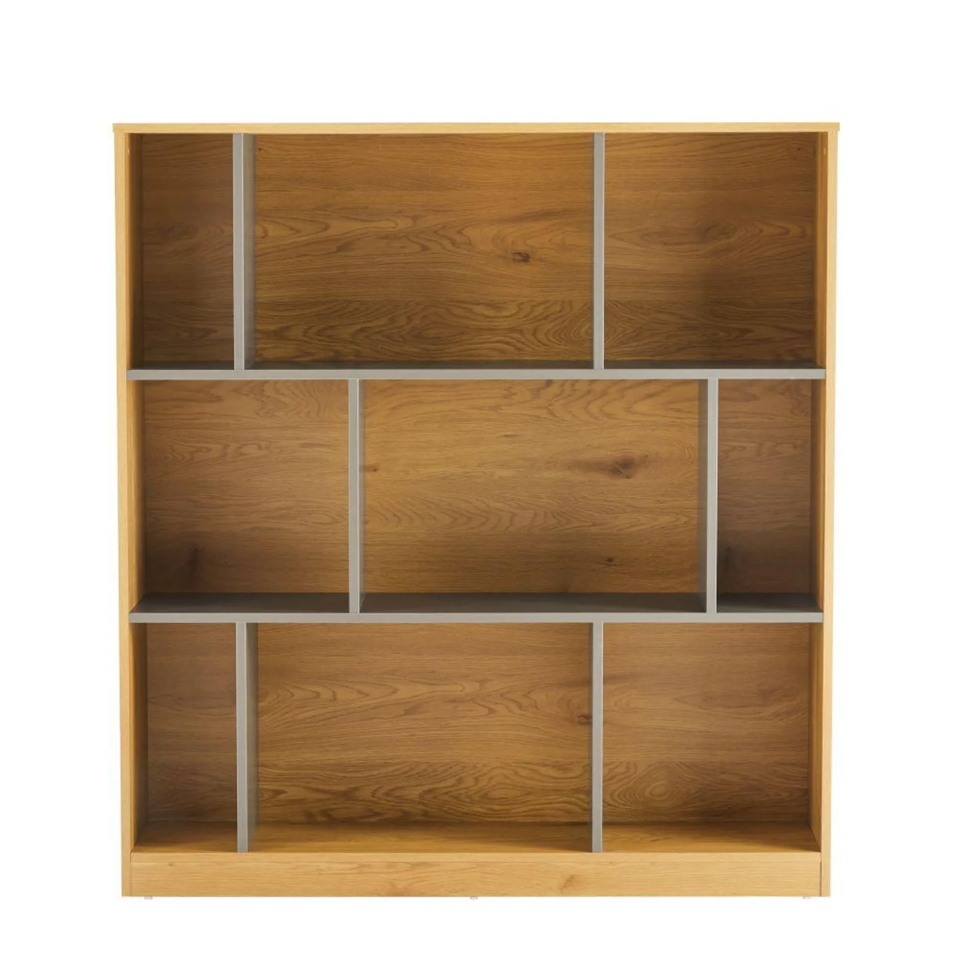 Biblioteca Colonia Laminado Natural/Gris