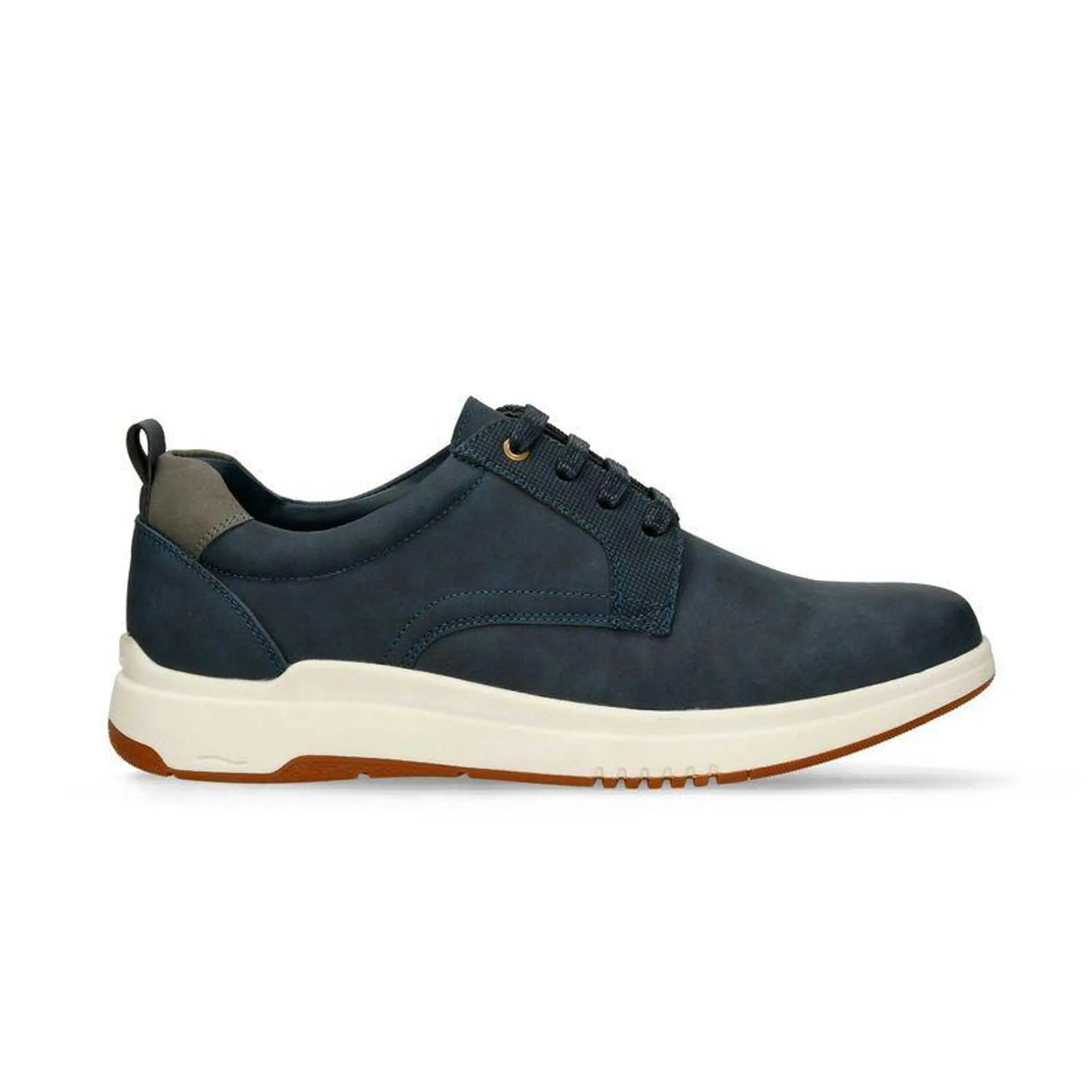 Zapatos Casuales Azul Bata Jerry Cor Hombre