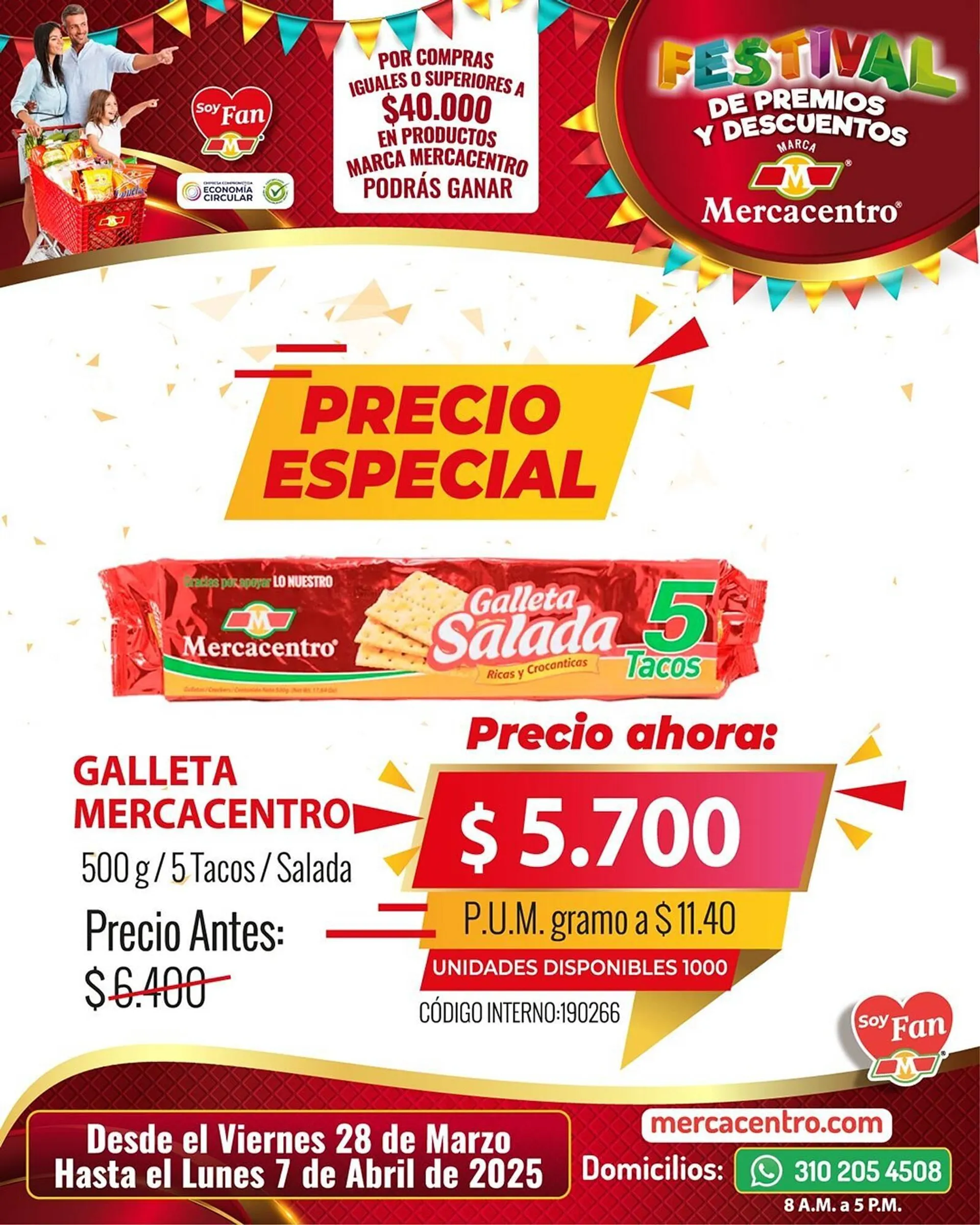 Catalogo de Catálogo MercaCentro 1 de abril al 7 de abril 2025 - Pag 3