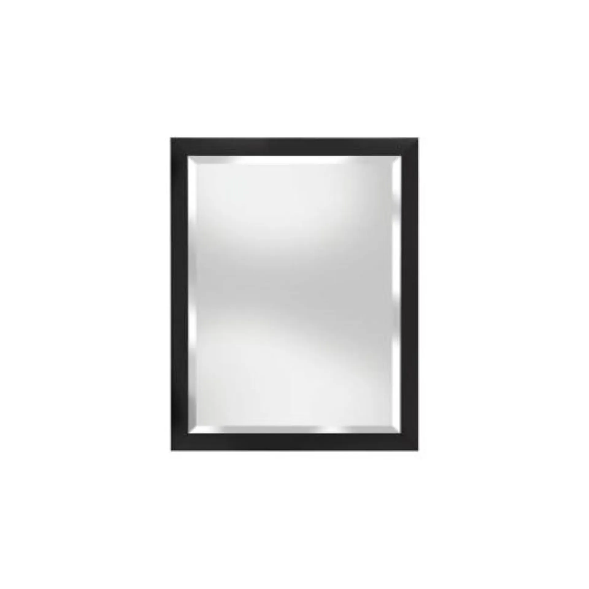 Espejo no fabricado doble rec fondo negro 50x70 cm
