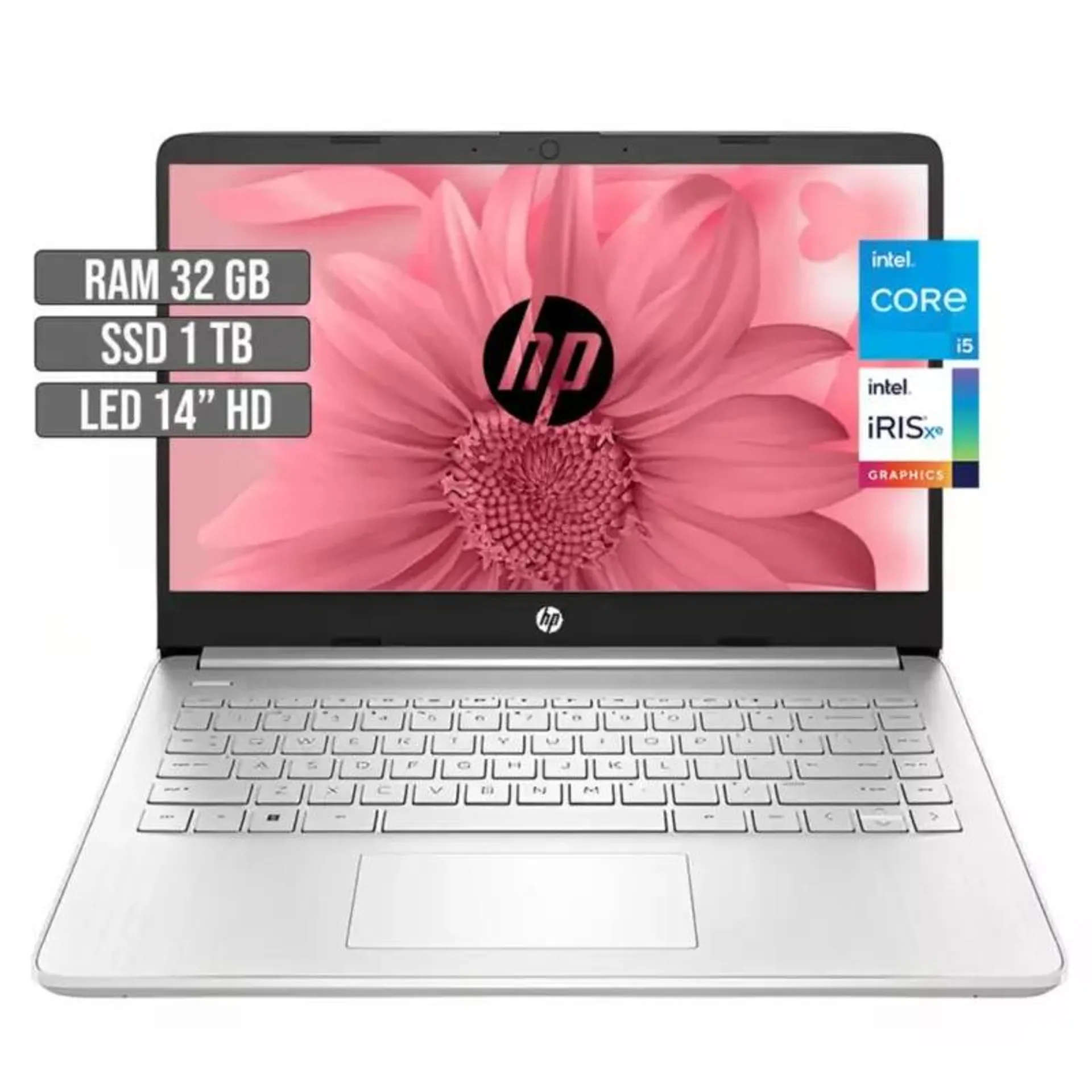 HP INTEL CORE I5-1135G7 SSD 1TB RAM 32GB INTEL IRIS Xe LED 14 HD