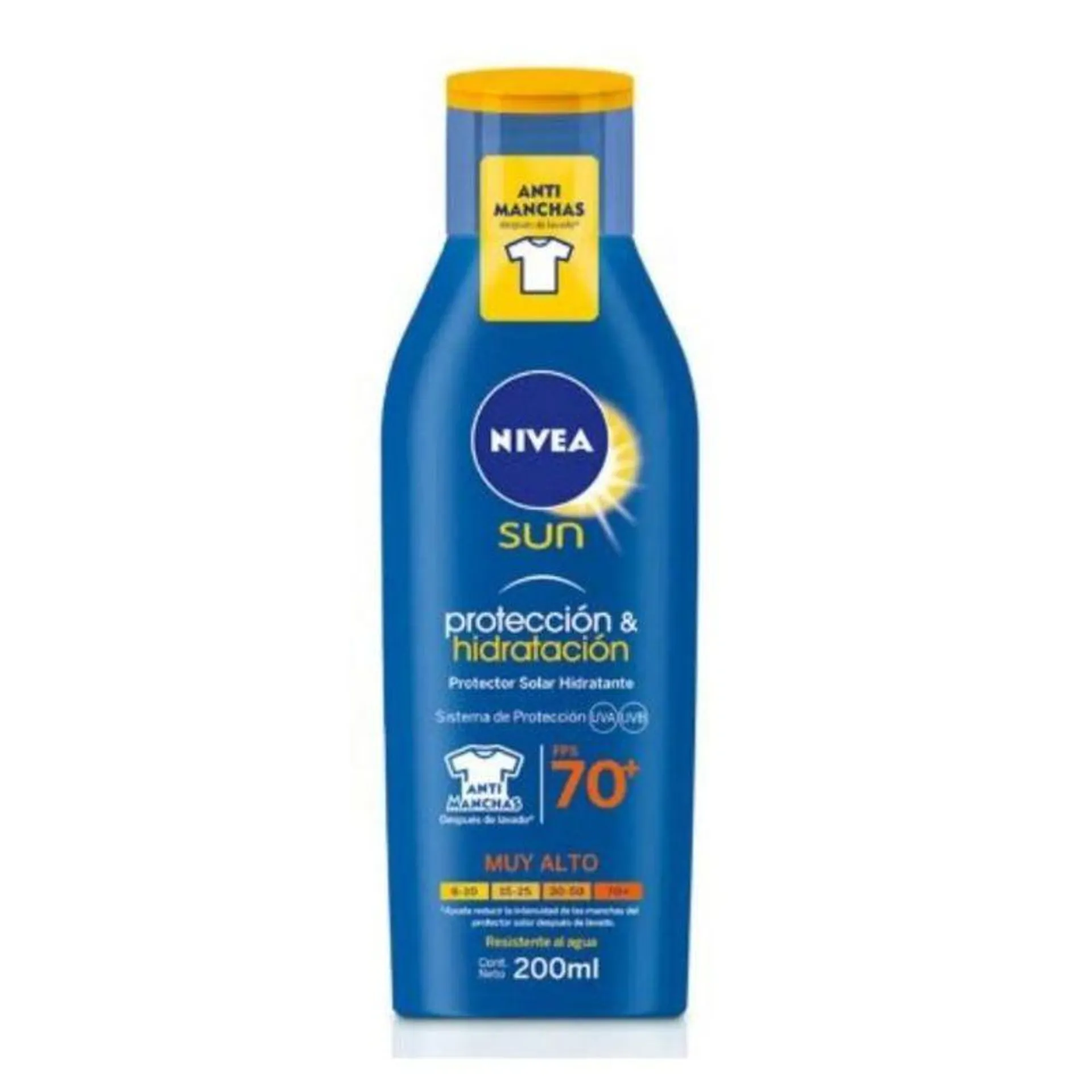 Protector Nivea Sun Corporal Fps70 X 200Ml