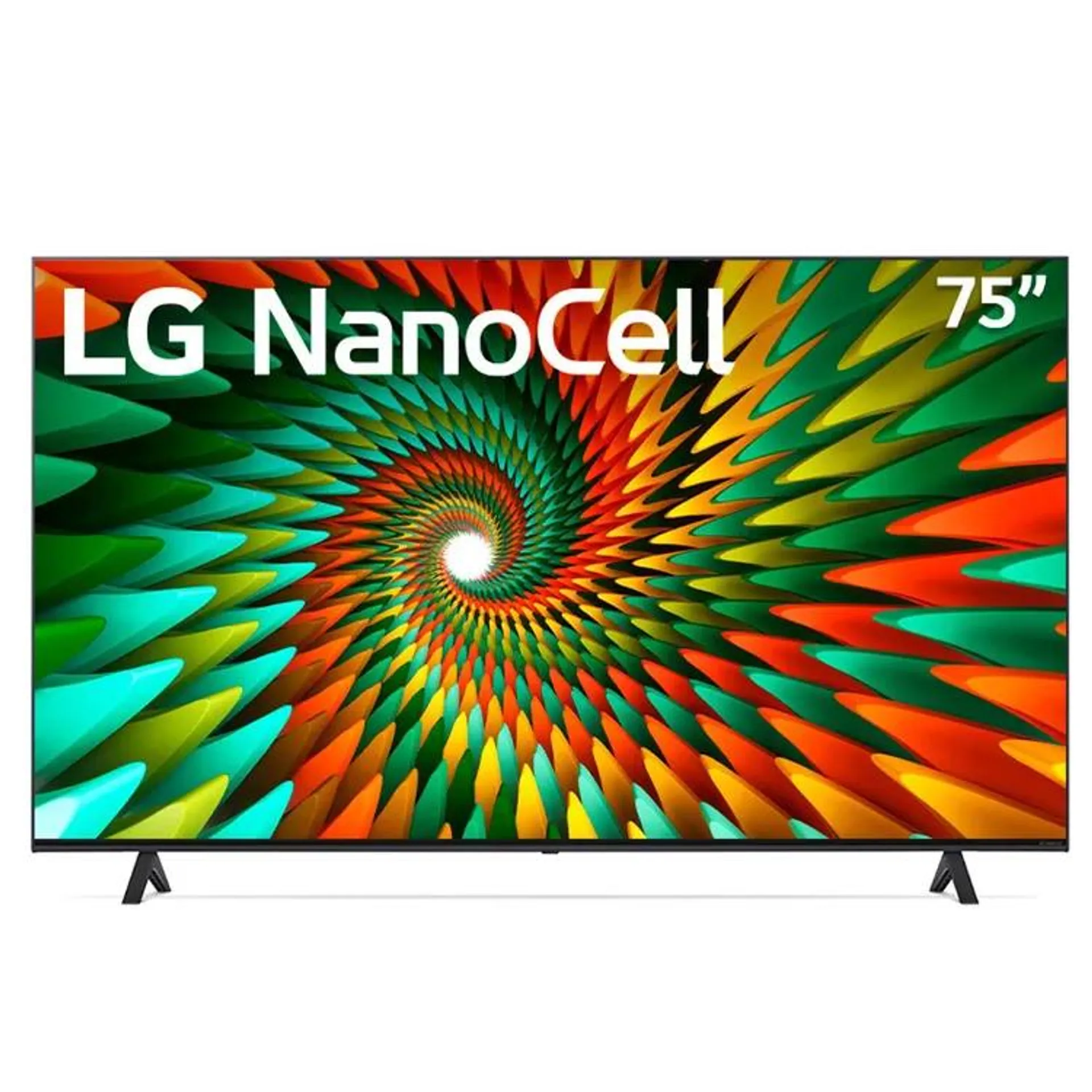 TV LG 75" Pulgadas 189 Cm 75NANO77SRA 4K-UHD NanoCell Smart TV