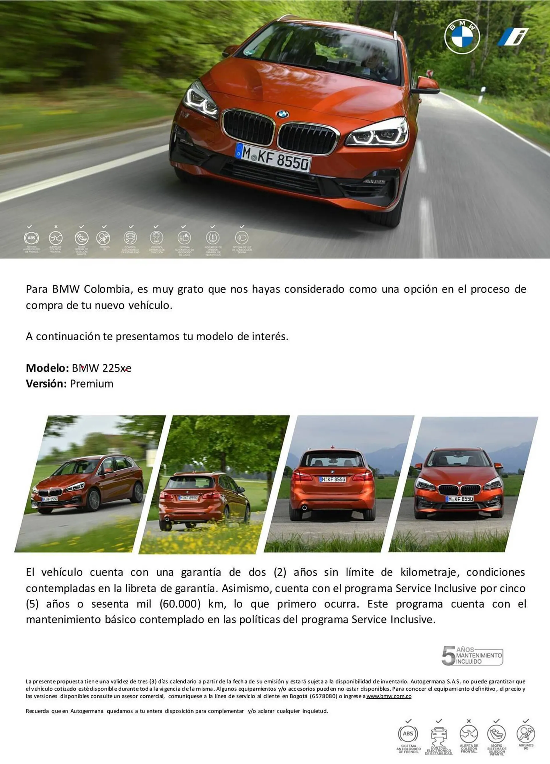 Catalogo de Catálogo BMW 2 de octubre al 2 de octubre 2024 - Pag 1