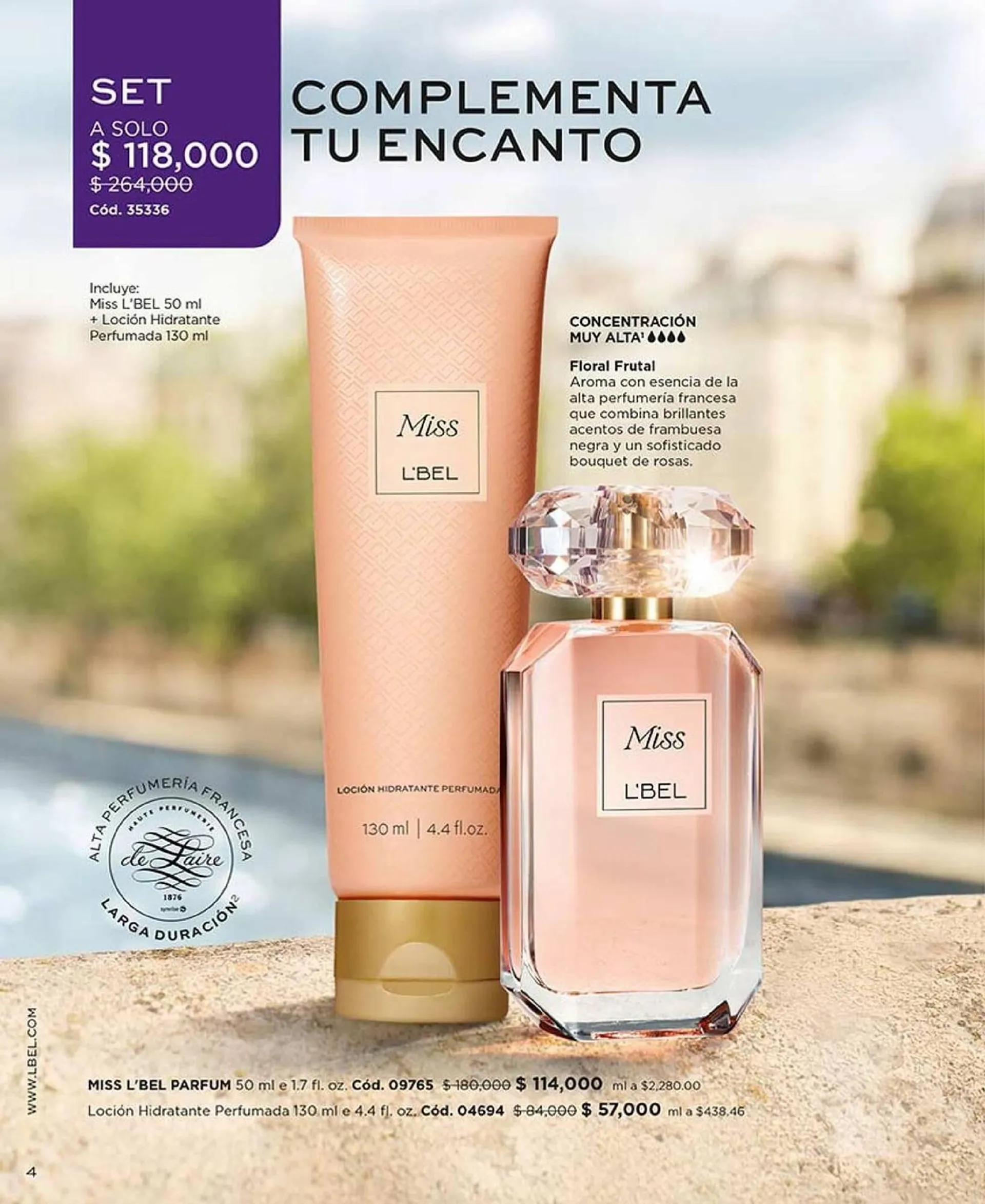 Catalogo de Catálogo L'bel 25 de marzo al 30 de abril 2025 - Pag 4