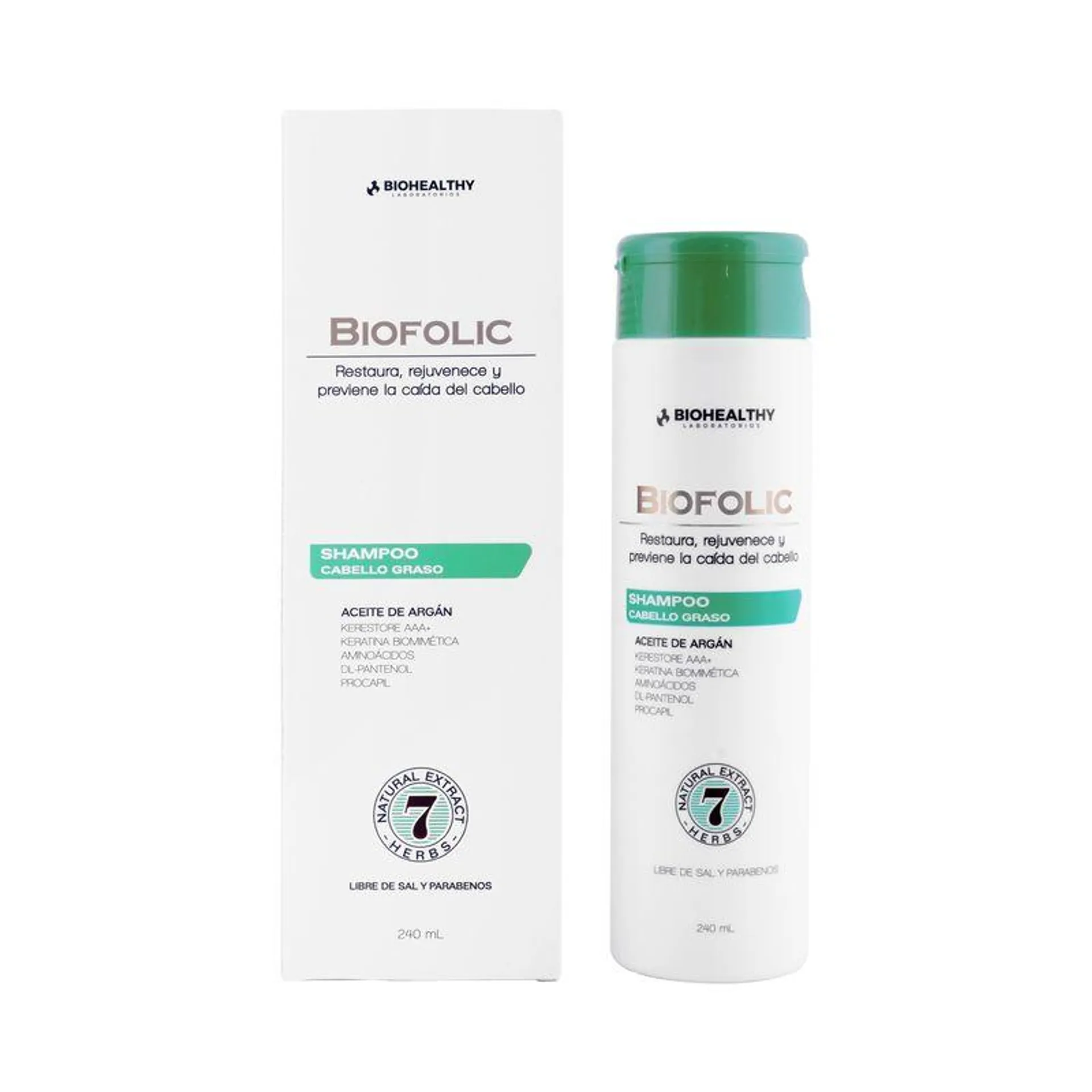 Shampoo Anticaspa Biofolic 240 Ml