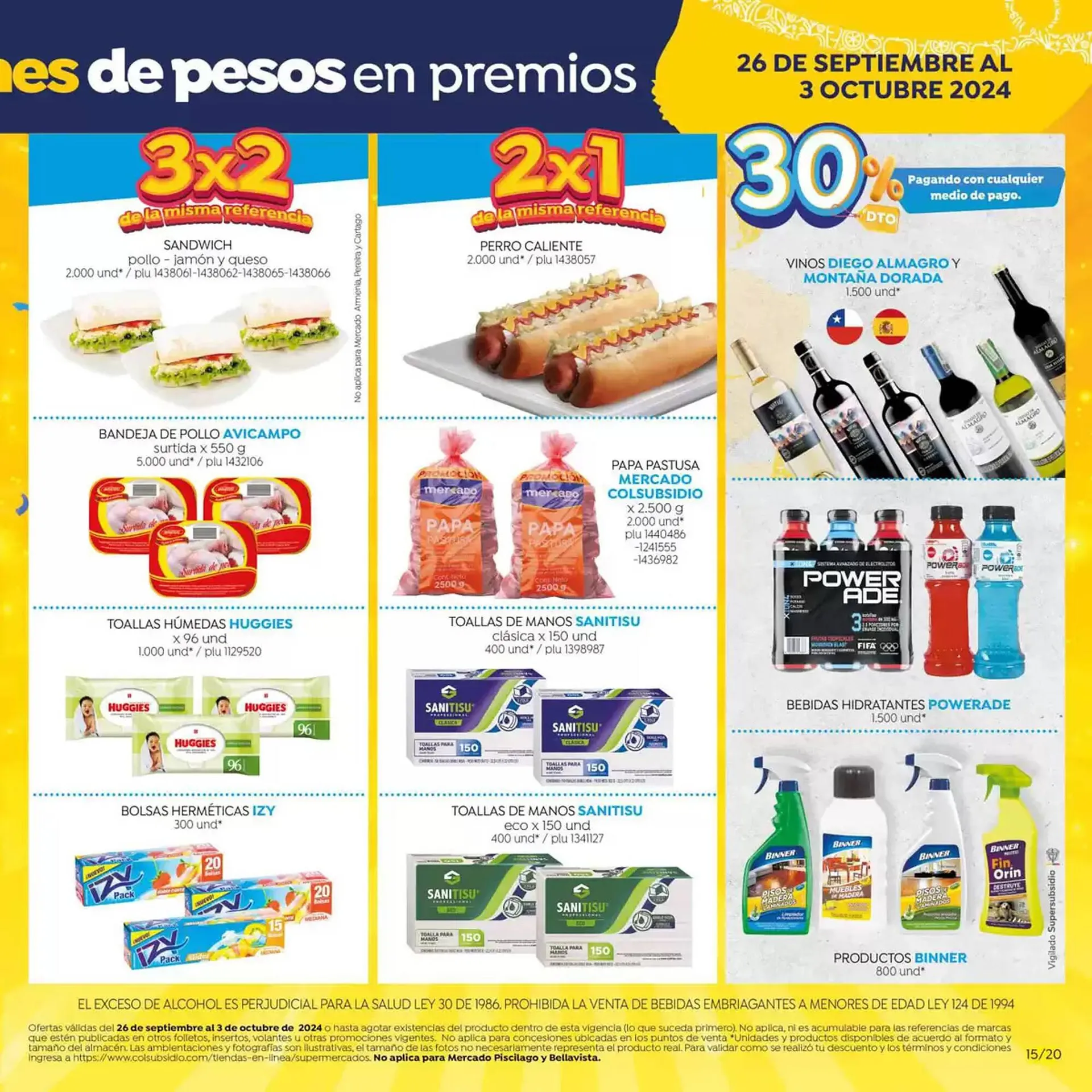 Catalogo de Catálogo Colsubsidio 26 de septiembre al 3 de octubre 2024 - Pag 15