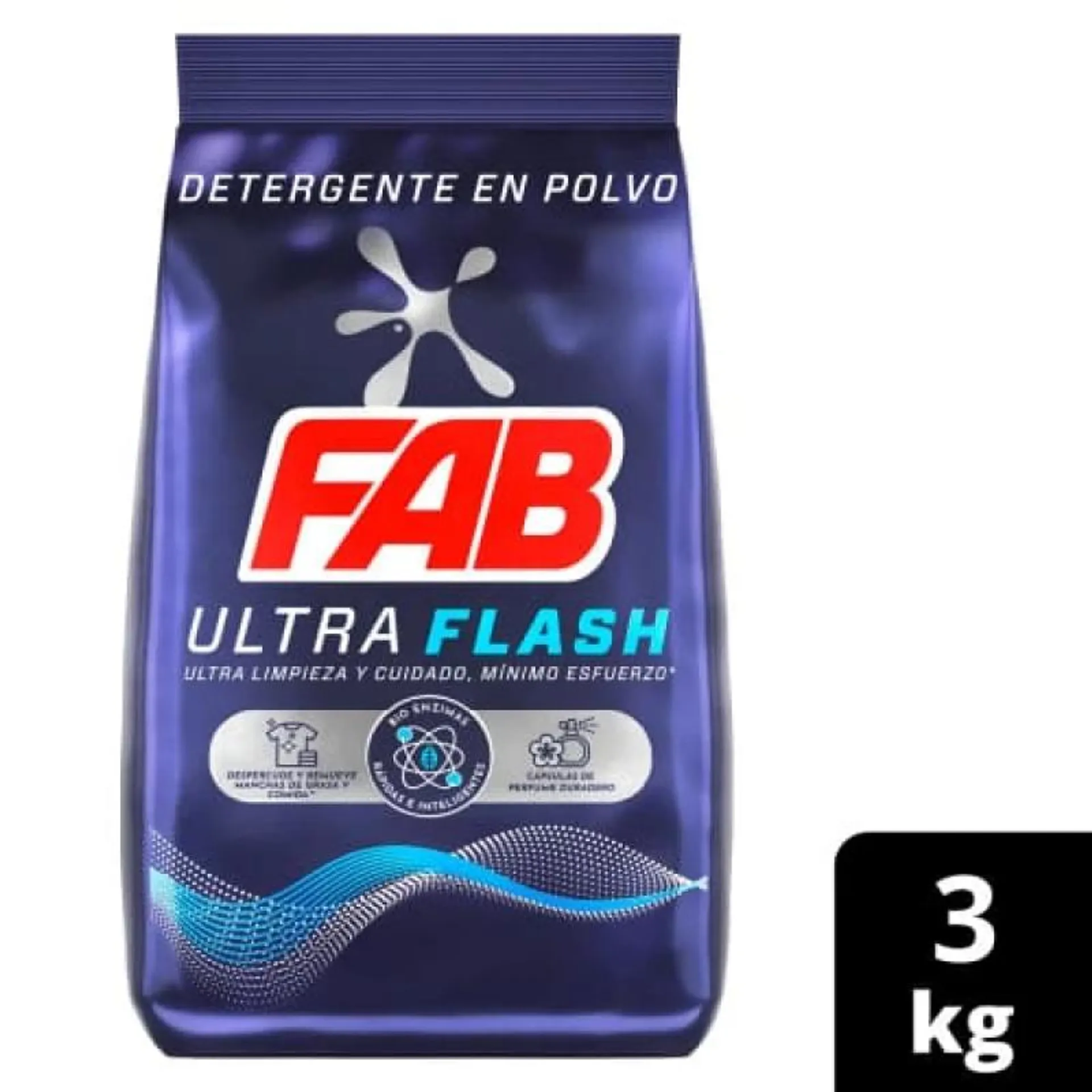 Detergente Fab Polvo Ultra x 3000 g