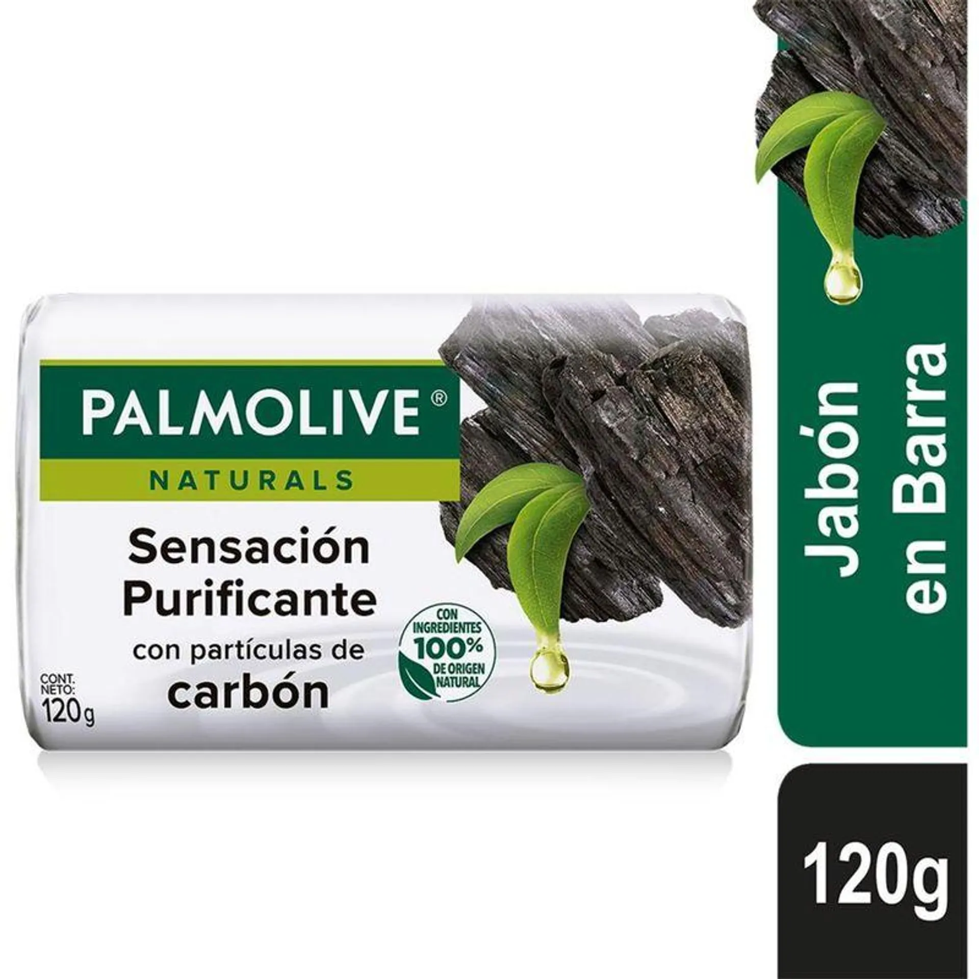 Jabon Barra Palmolive Naturals Sensacion Purificante X 120 G