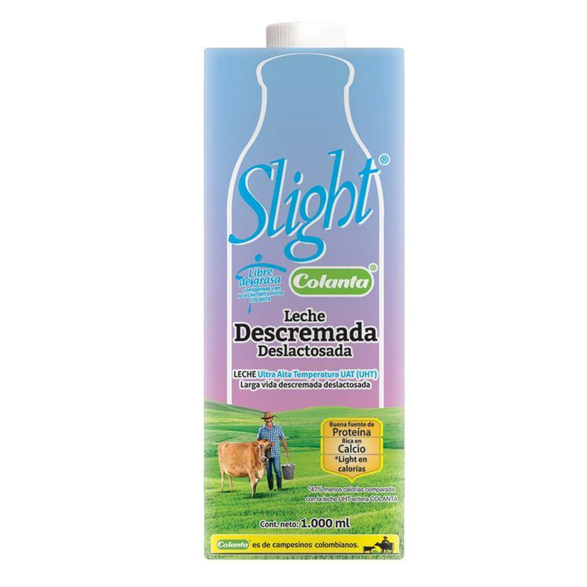 LECHE UHT DESLACT-DESCREM COLANTA*1000ML