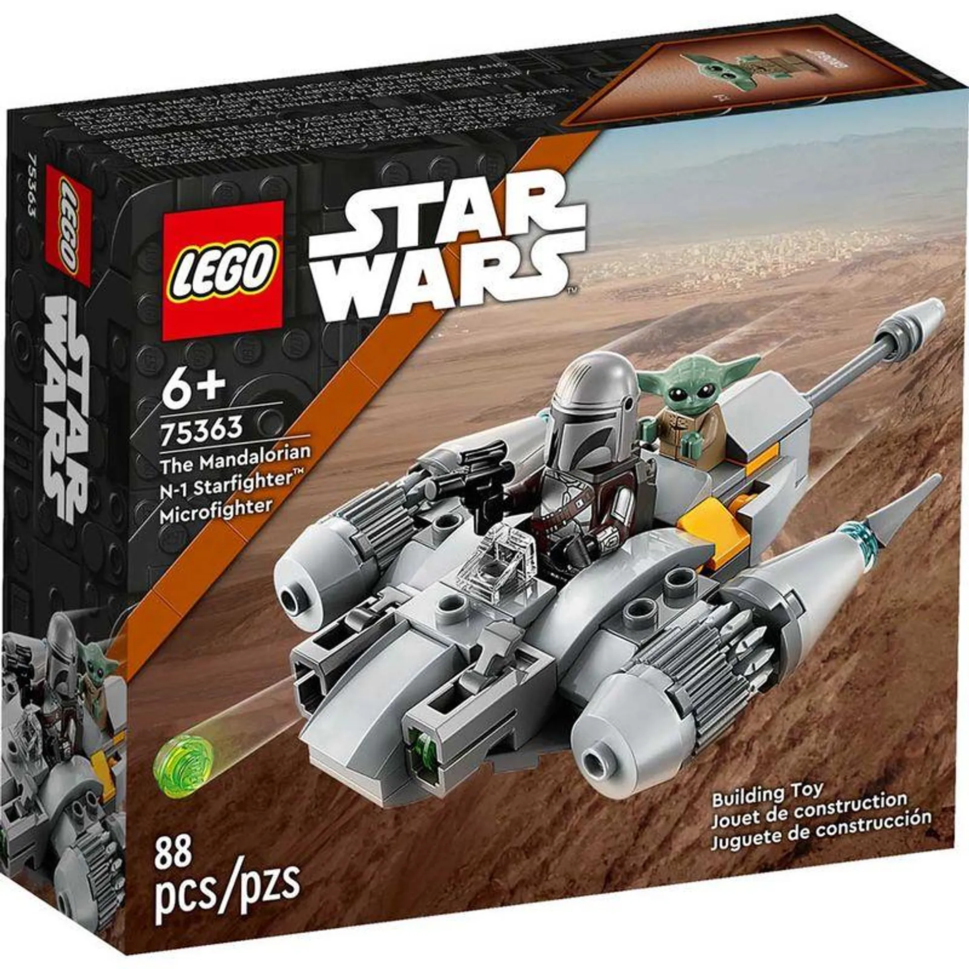Lego Star Wars The Mandalorian N-1 Starfighter Microfighter Lego LE75363