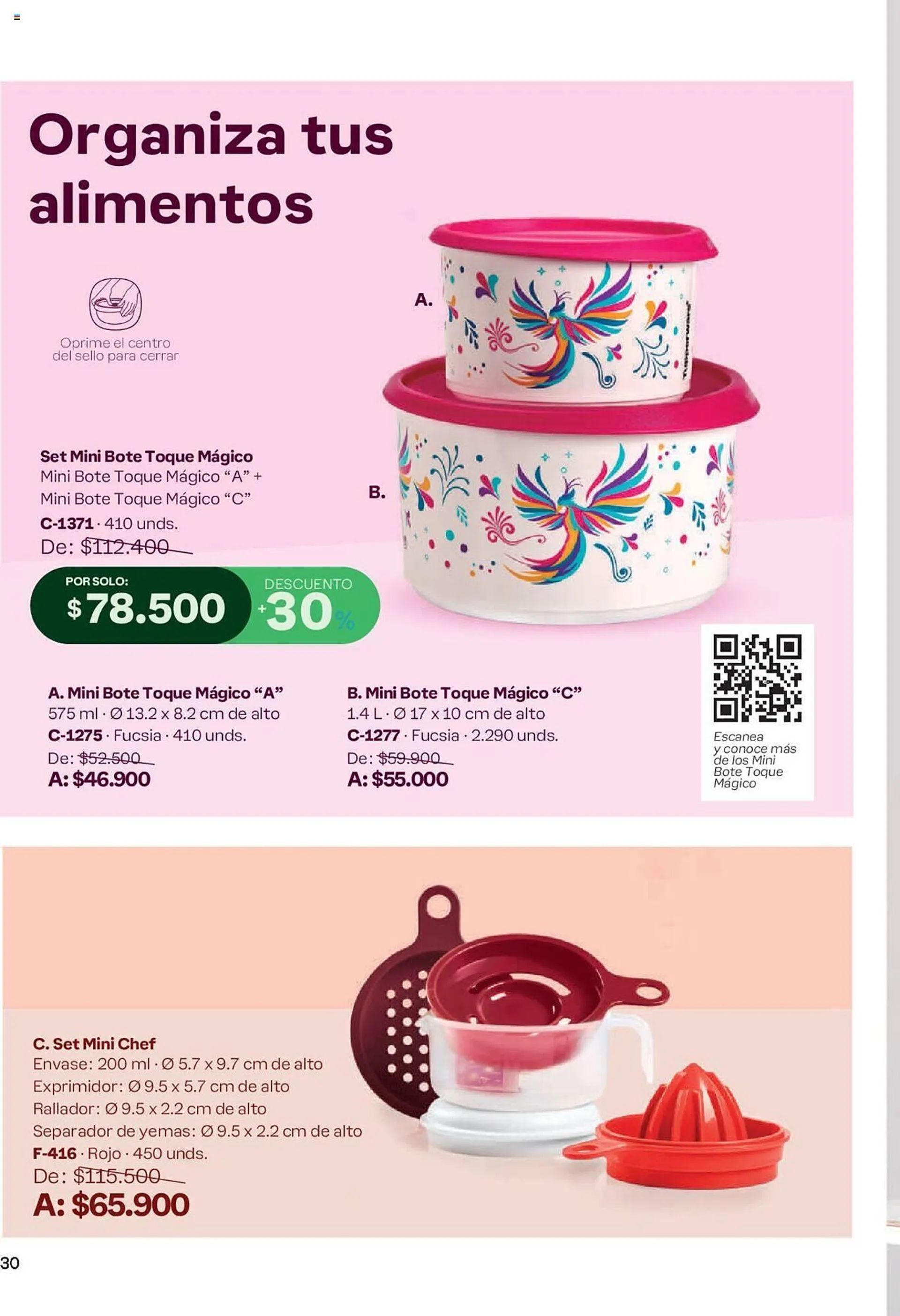 Catalogo de Catálogo Tupperware 14 de junio al 11 de julio 2024 - Pag 30