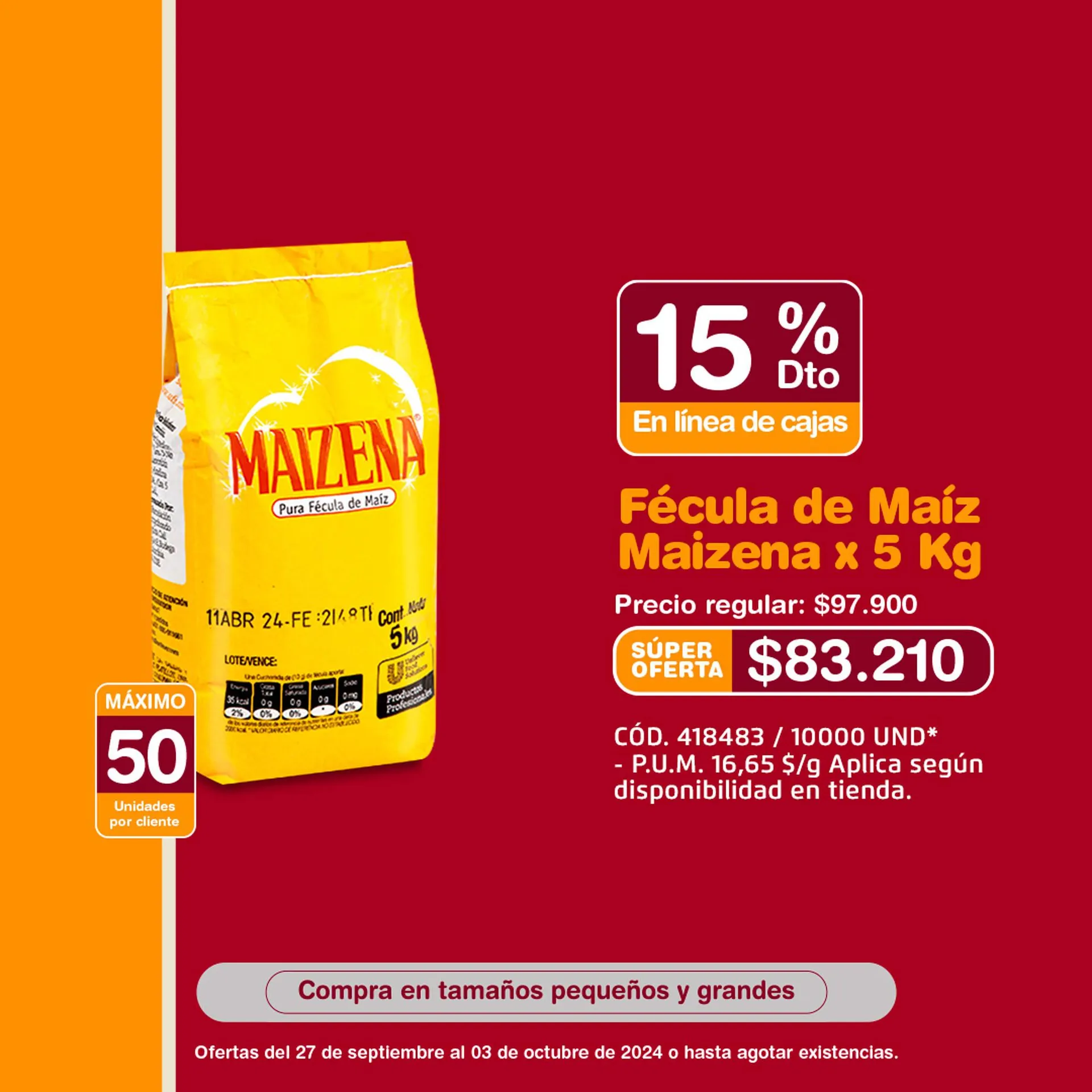 Catalogo de Catálogo Makro 30 de septiembre al 3 de octubre 2024 - Pag 3