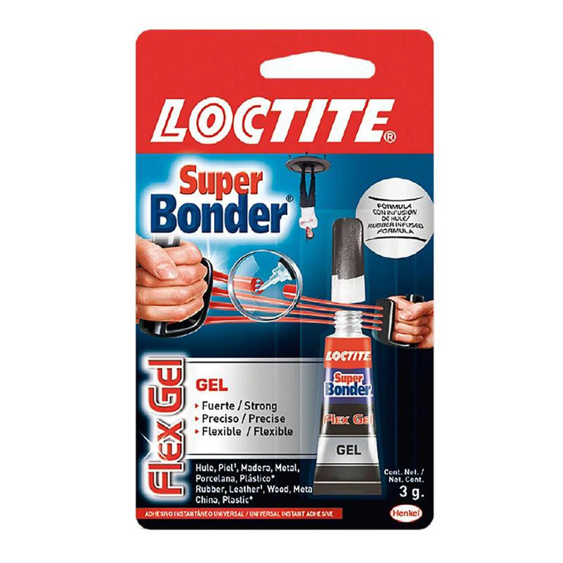 Super Bonder flex gel tubo x3g