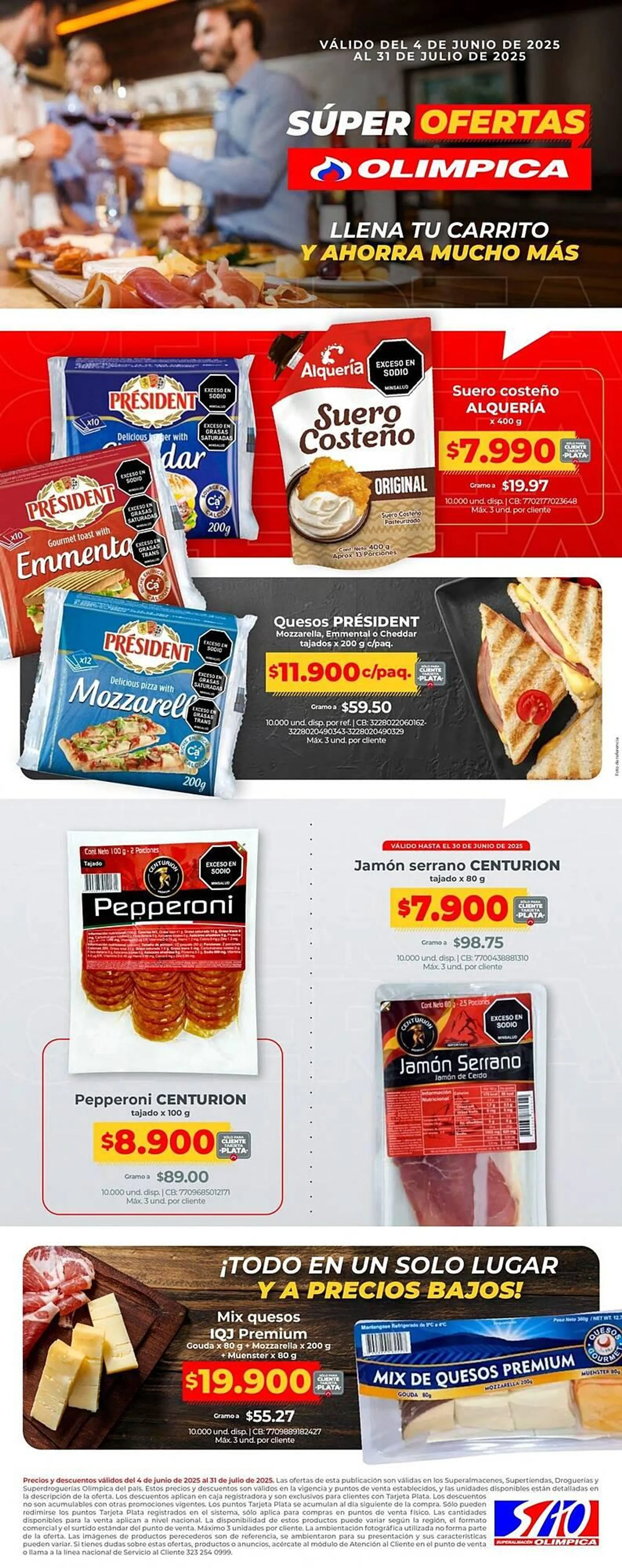 Catalogo de Catálogo Olímpica 4 de junio al 31 de julio 2025 - Pag 1