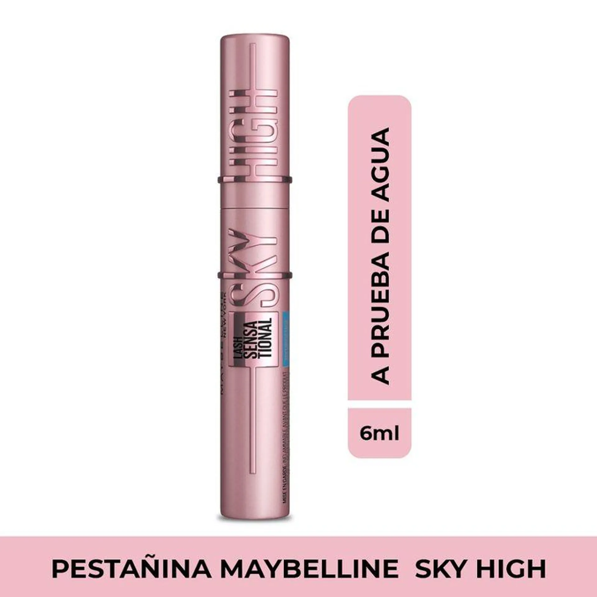 Pestañina Maybelline Lash Sensational Sky High A Prueba De Agua X 7.2Ml