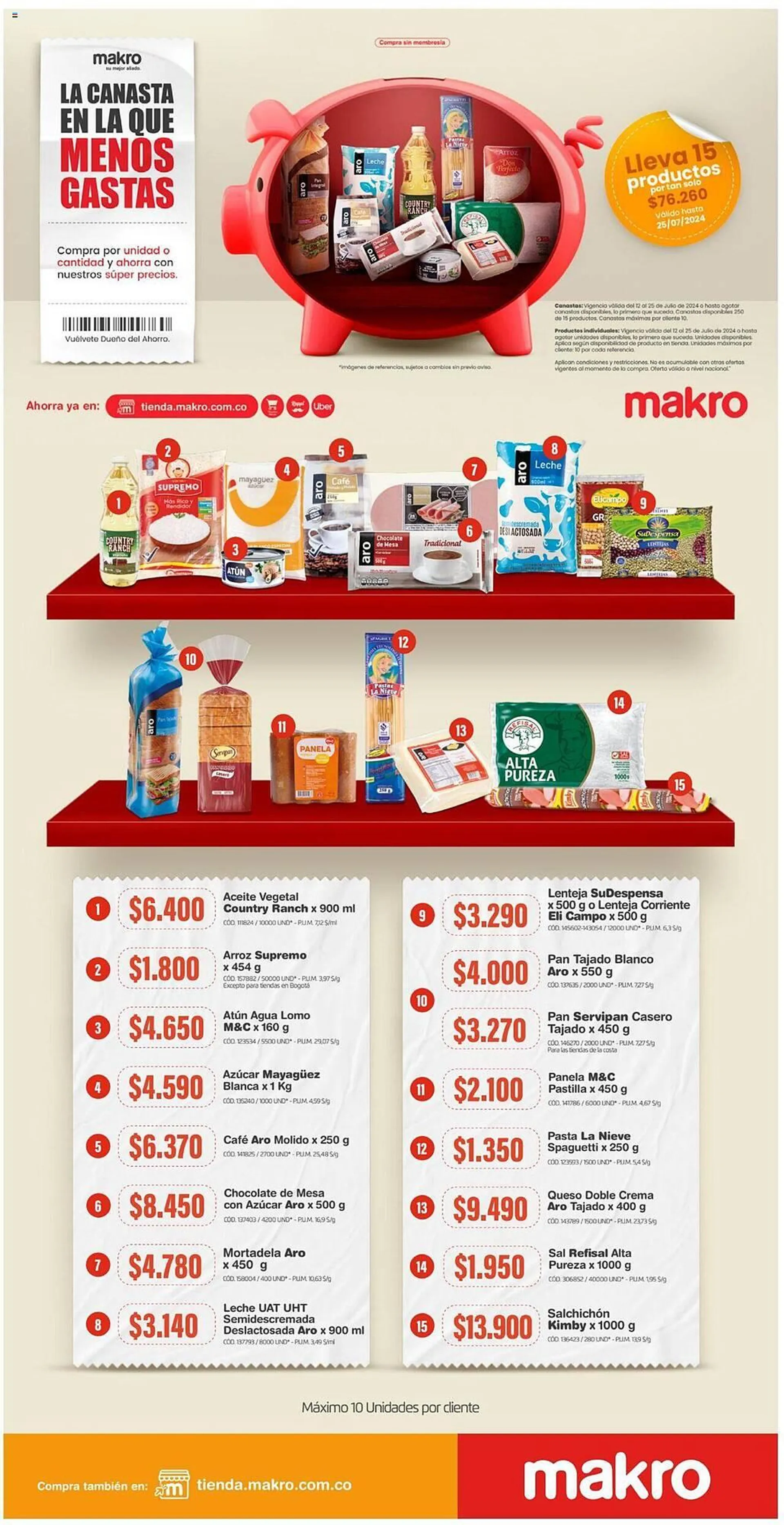 Catalogo de Catálogo Makro 12 de julio al 18 de julio 2024 - Pag 9