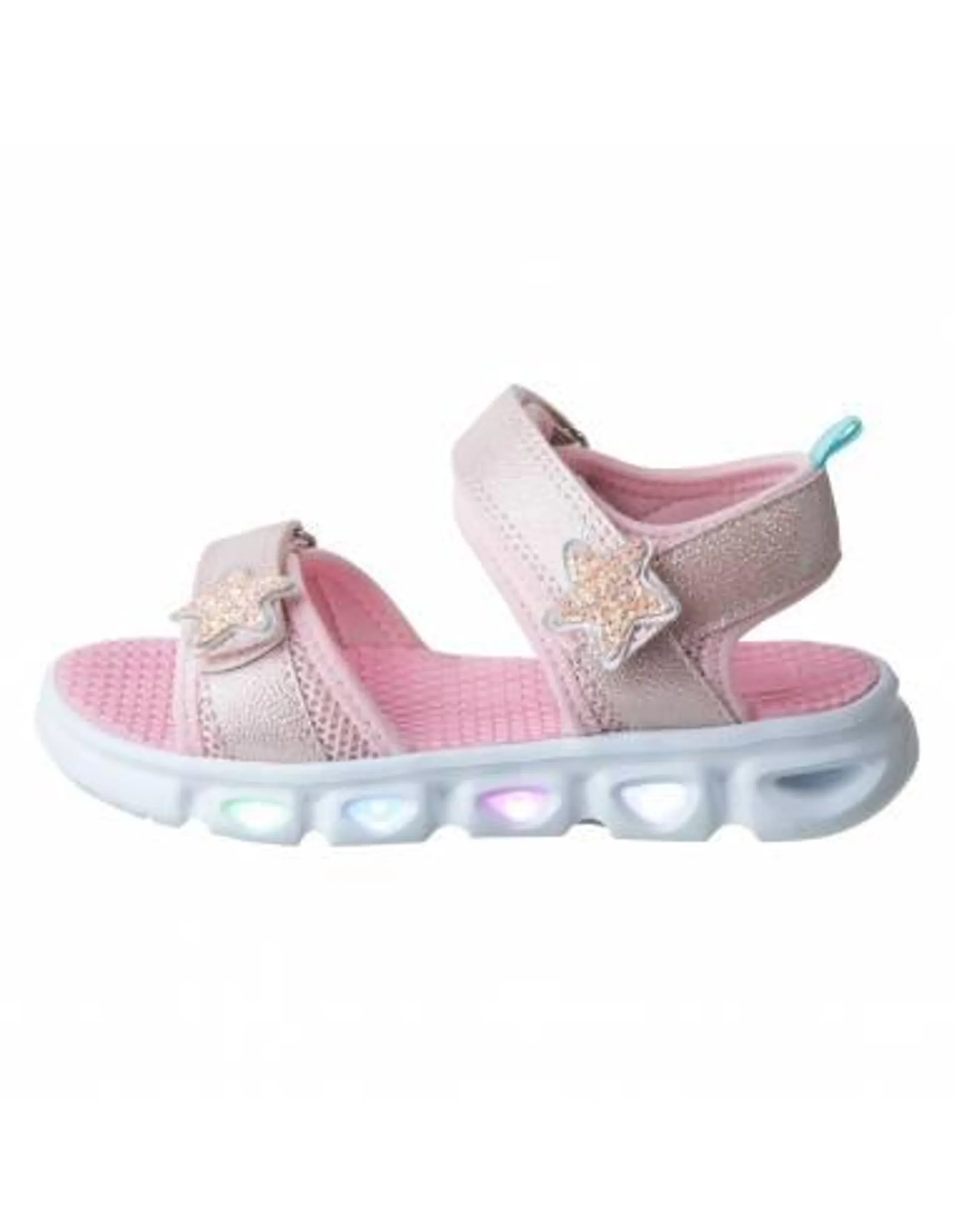 Sandalias con diseño de estrella para niña pequeña