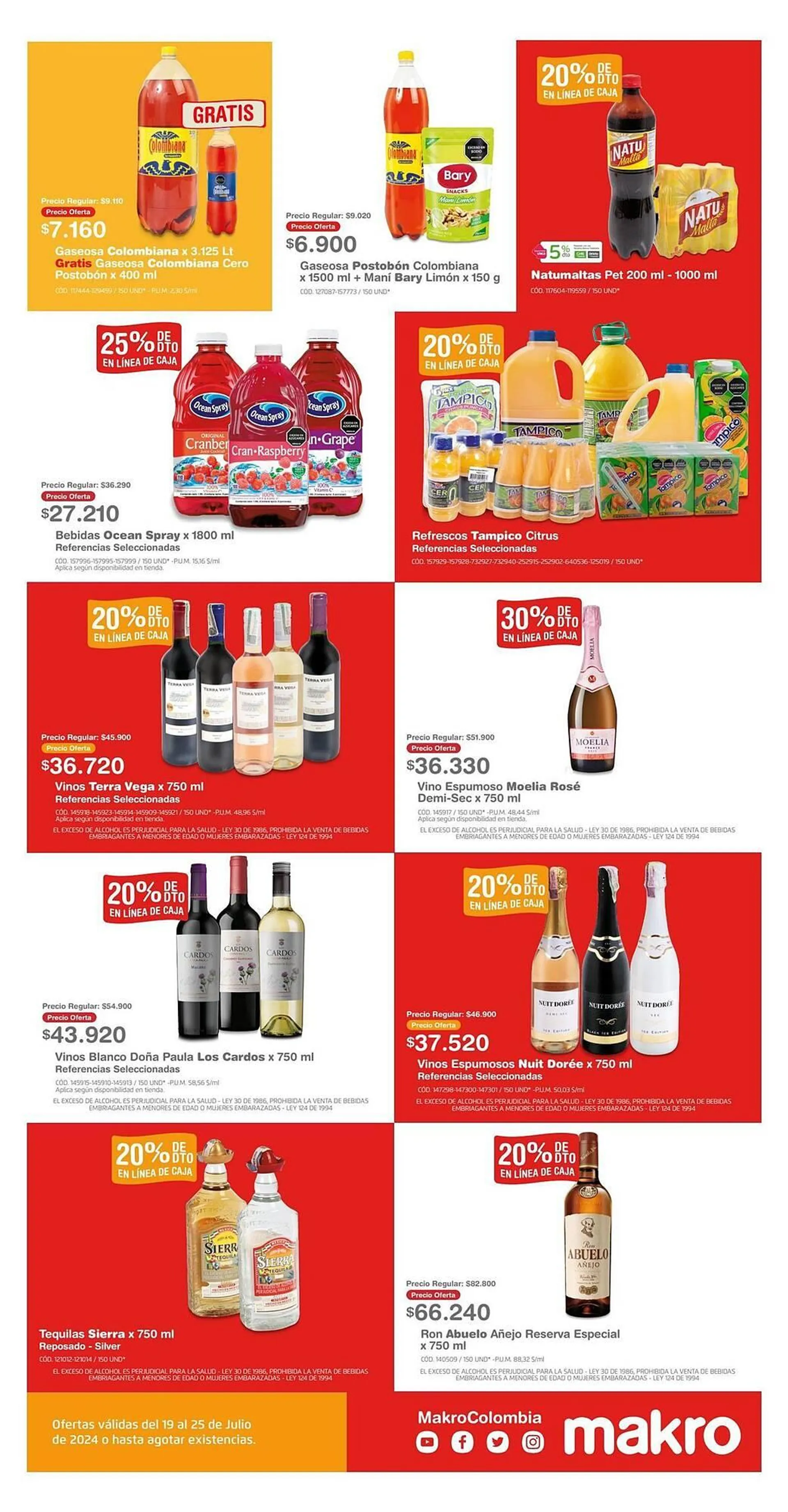 Catalogo de Catálogo Makro 19 de julio al 25 de julio 2024 - Pag 20