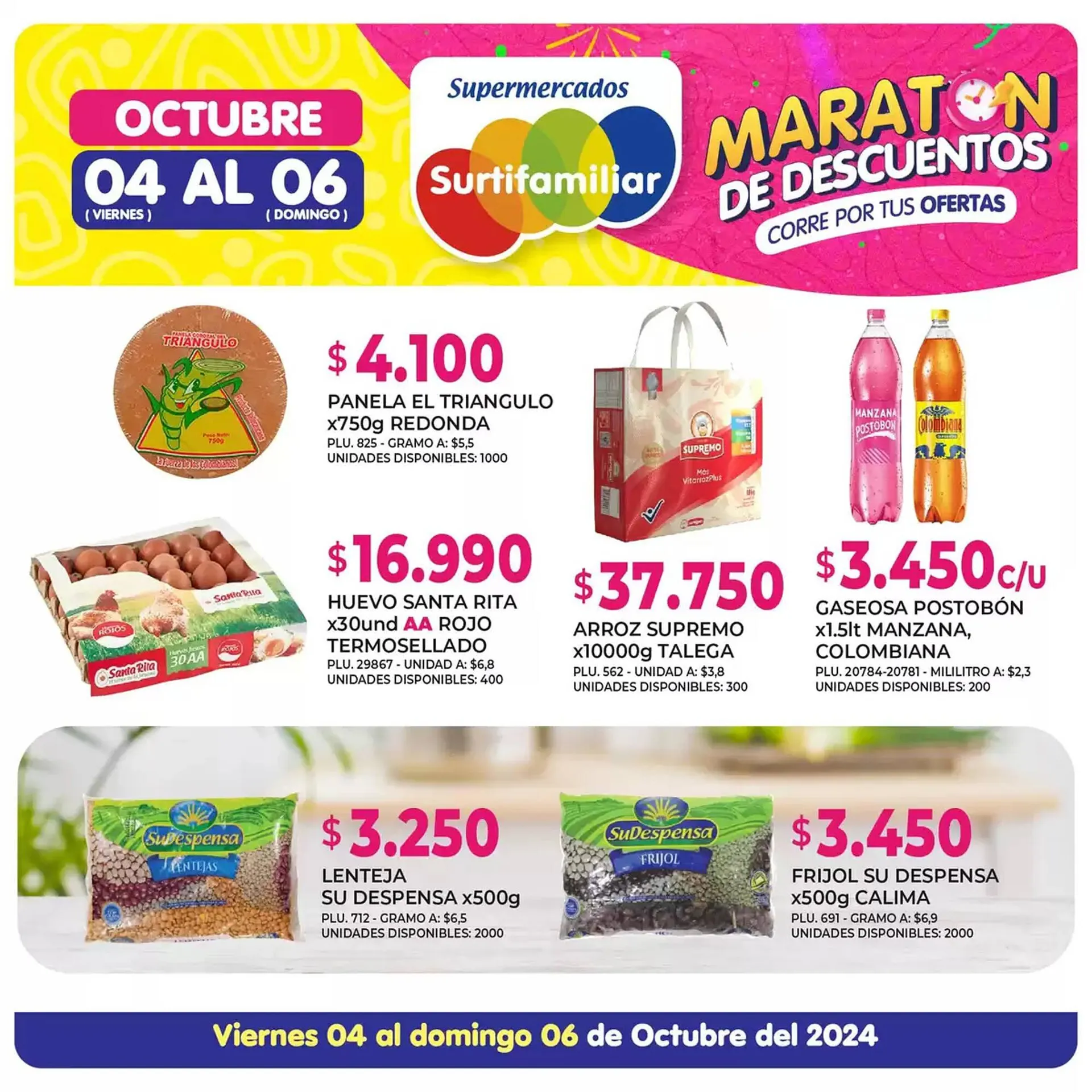 Catalogo de Catálogo Surtifamiliar 9 de octubre al 23 de octubre 2024 - Pag 4