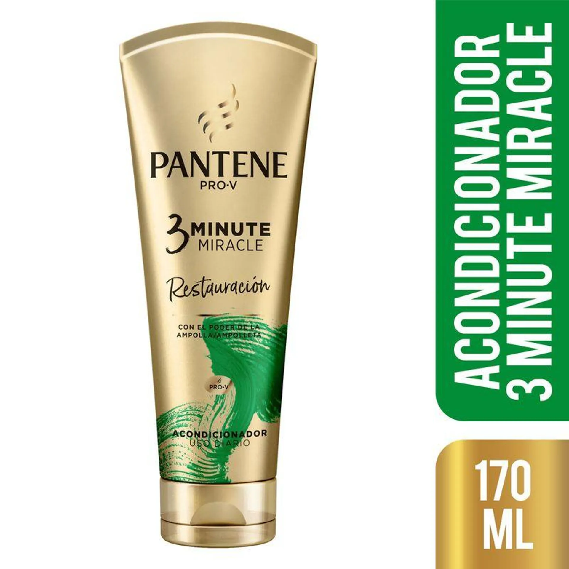 Acondicionador Pantene 3 Minute Miracle Restauración x 170 Ml