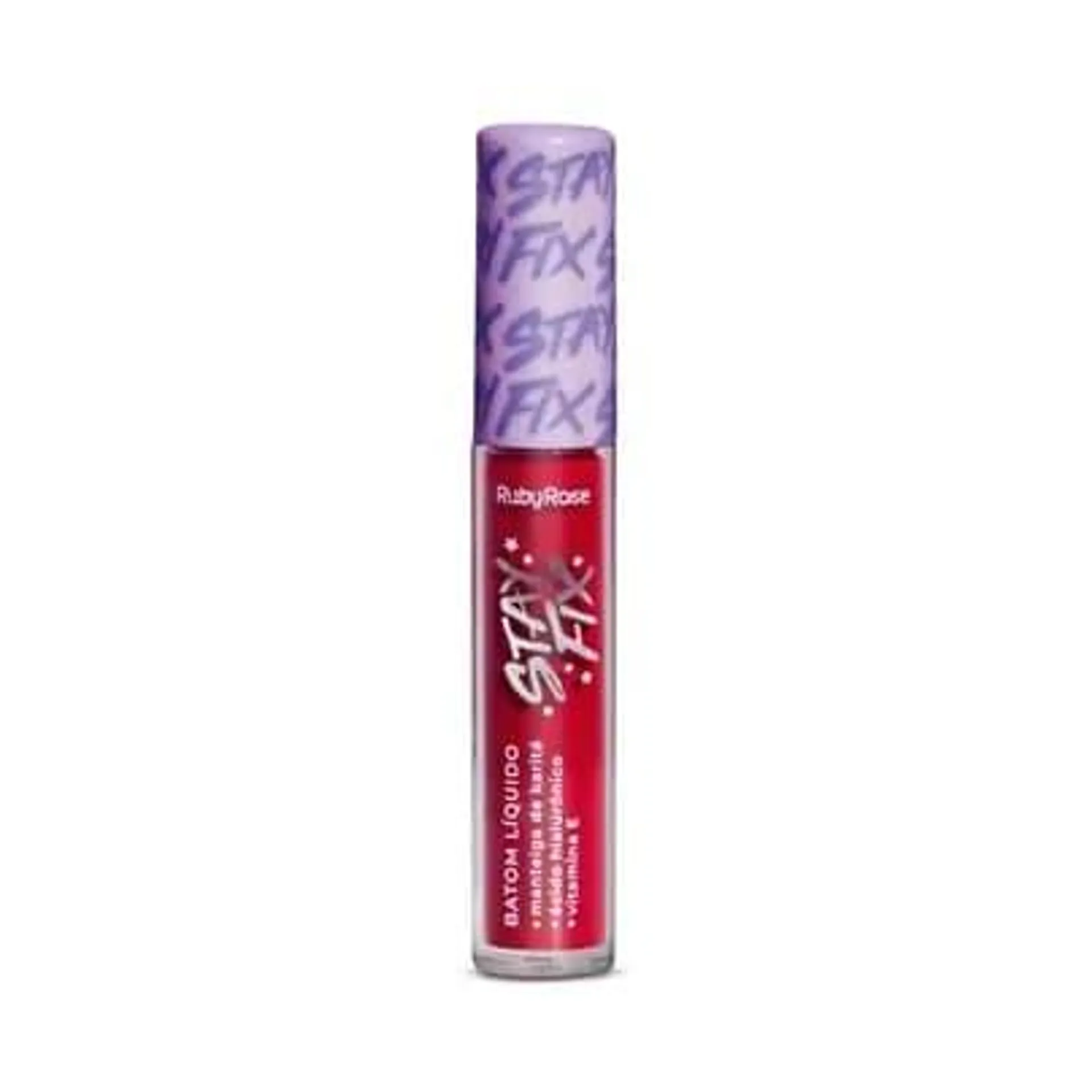 Labial Liquido Stay Fix De Larga Duración Tono Bella Trix x 5ml