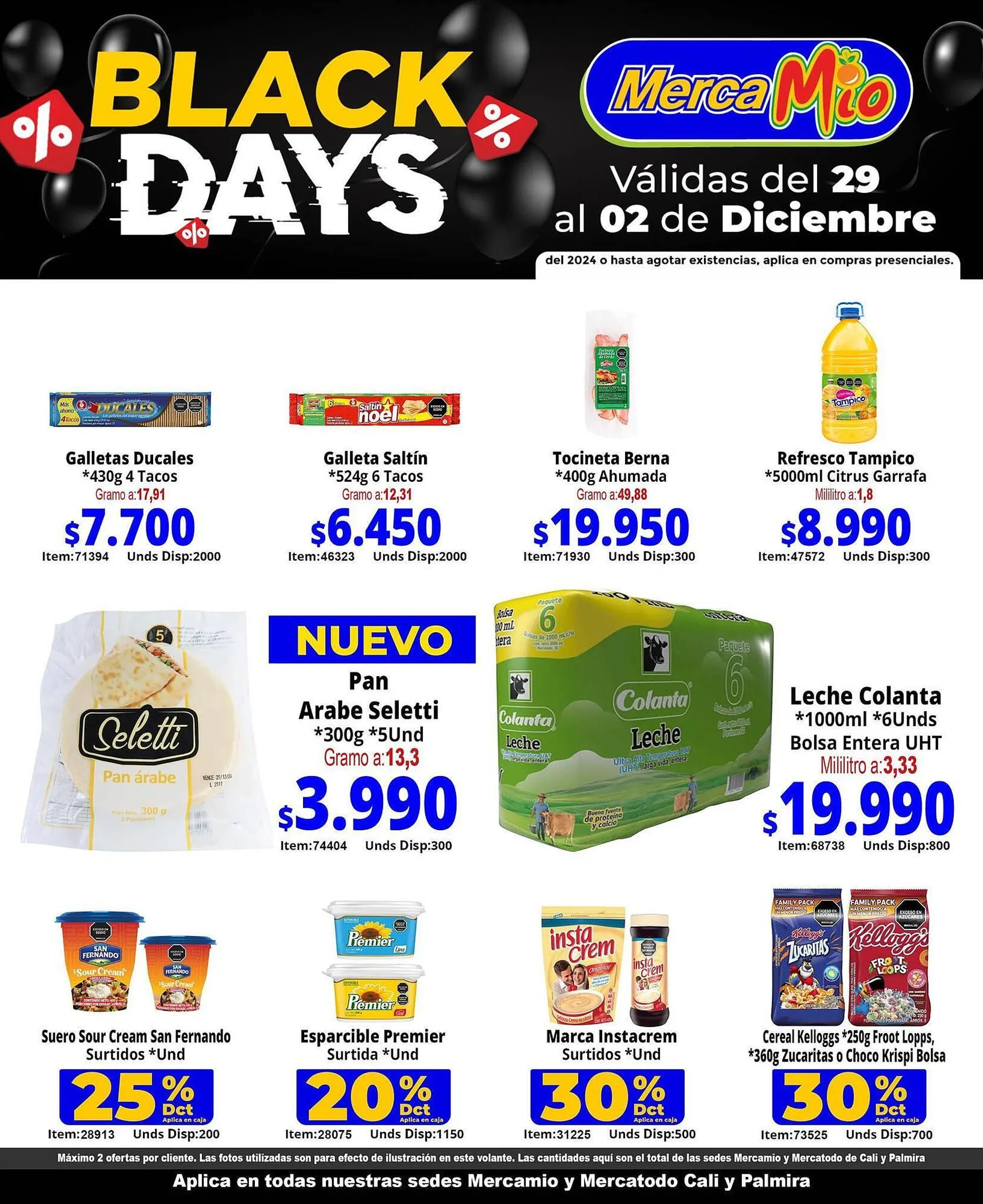 Catalogo de Catálogo MercaTodo 29 de noviembre al 2 de diciembre 2024 - Pag 4