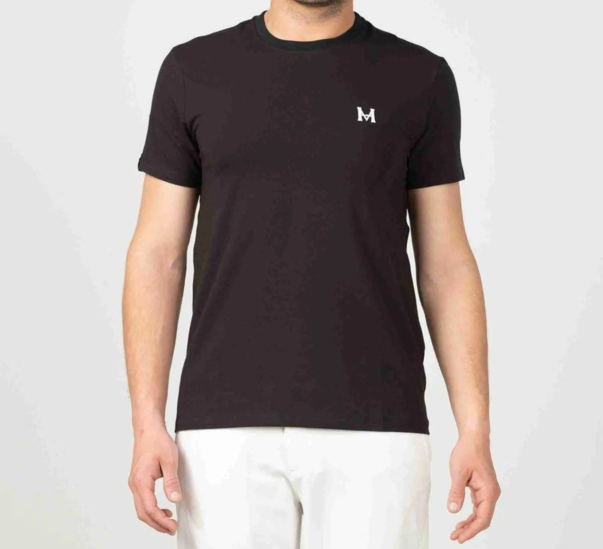 Camiseta mhonograma negro Tierra Arriba
