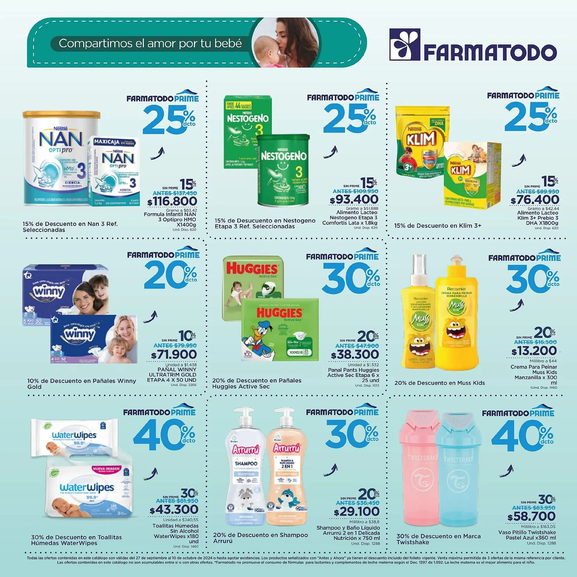 Catalogo de Catálogo FarmaTodo 27 de septiembre al 10 de octubre 2024 - Pag 3