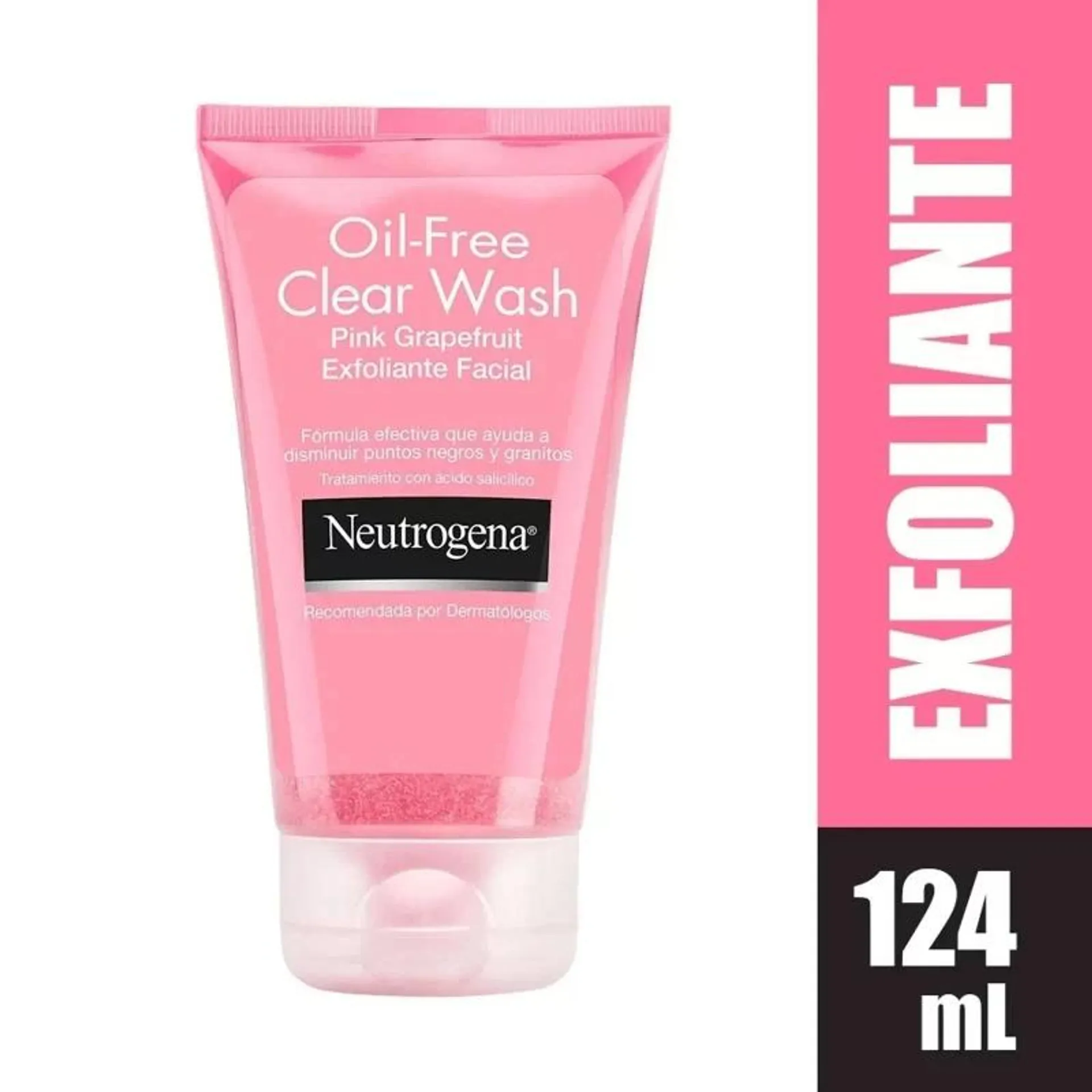 Exfoliante Facial Neutrogena Oil Free Pink Grapefruit Con 124 mL