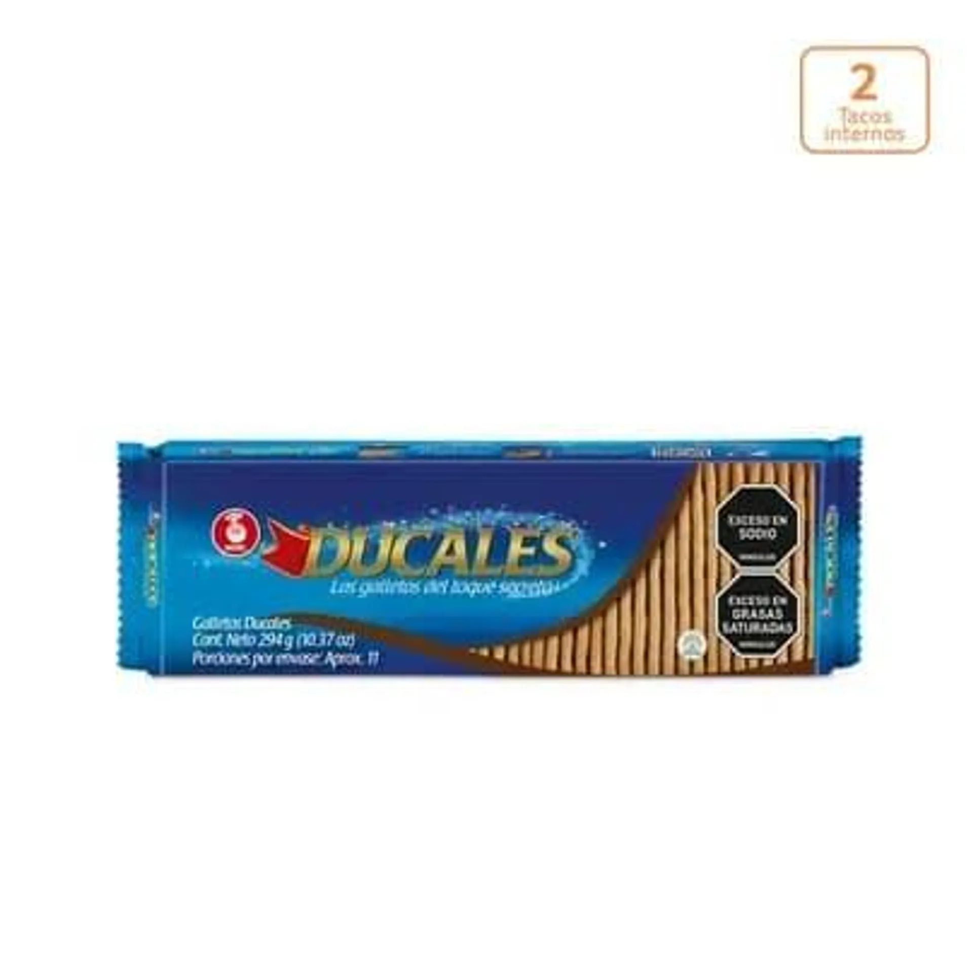 Galletas Ducales x 294g x 2 Tacos Internos