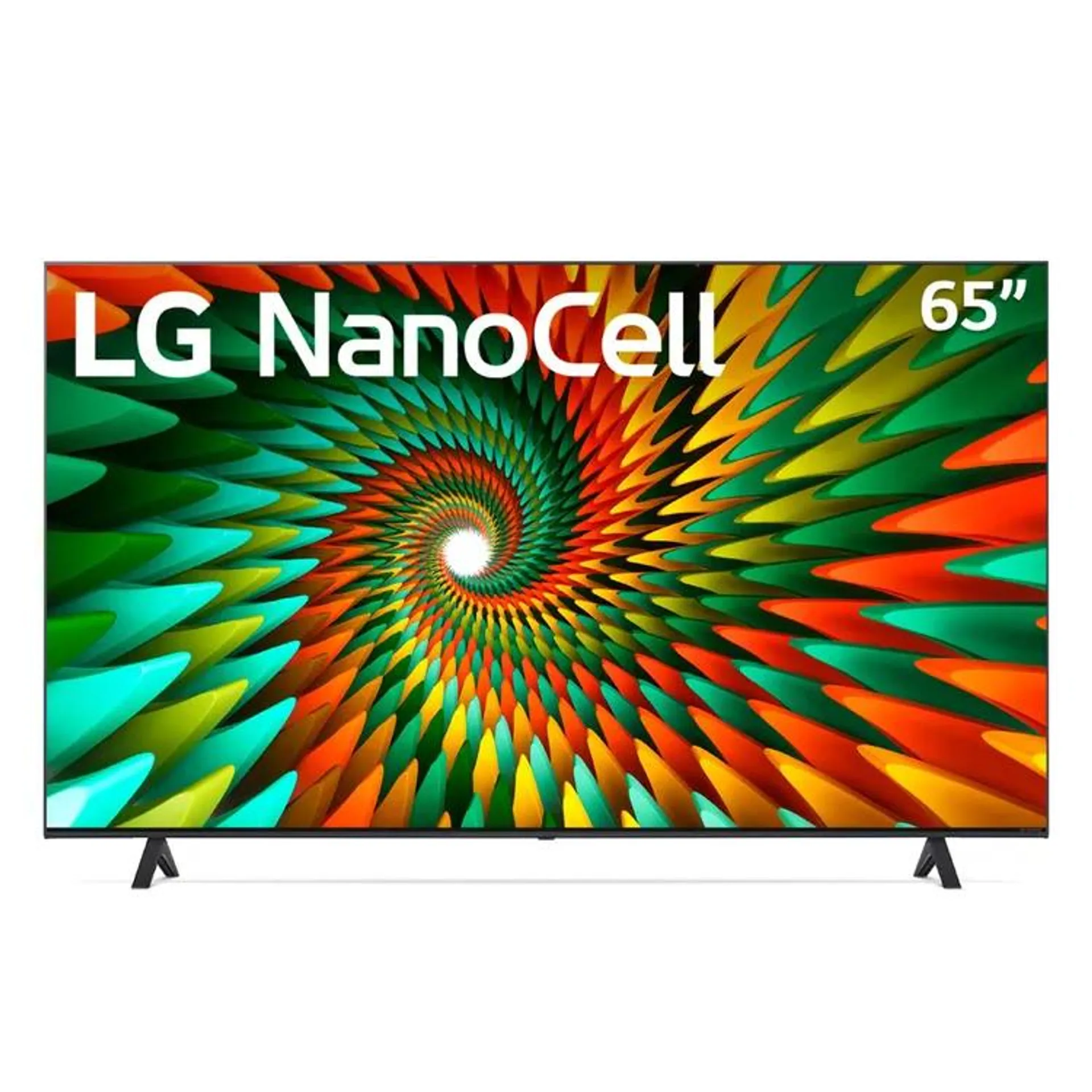 TV LG 65" pulgadas 164 cm 65NANO77SRA 4KUHD NanoCell Smart TV