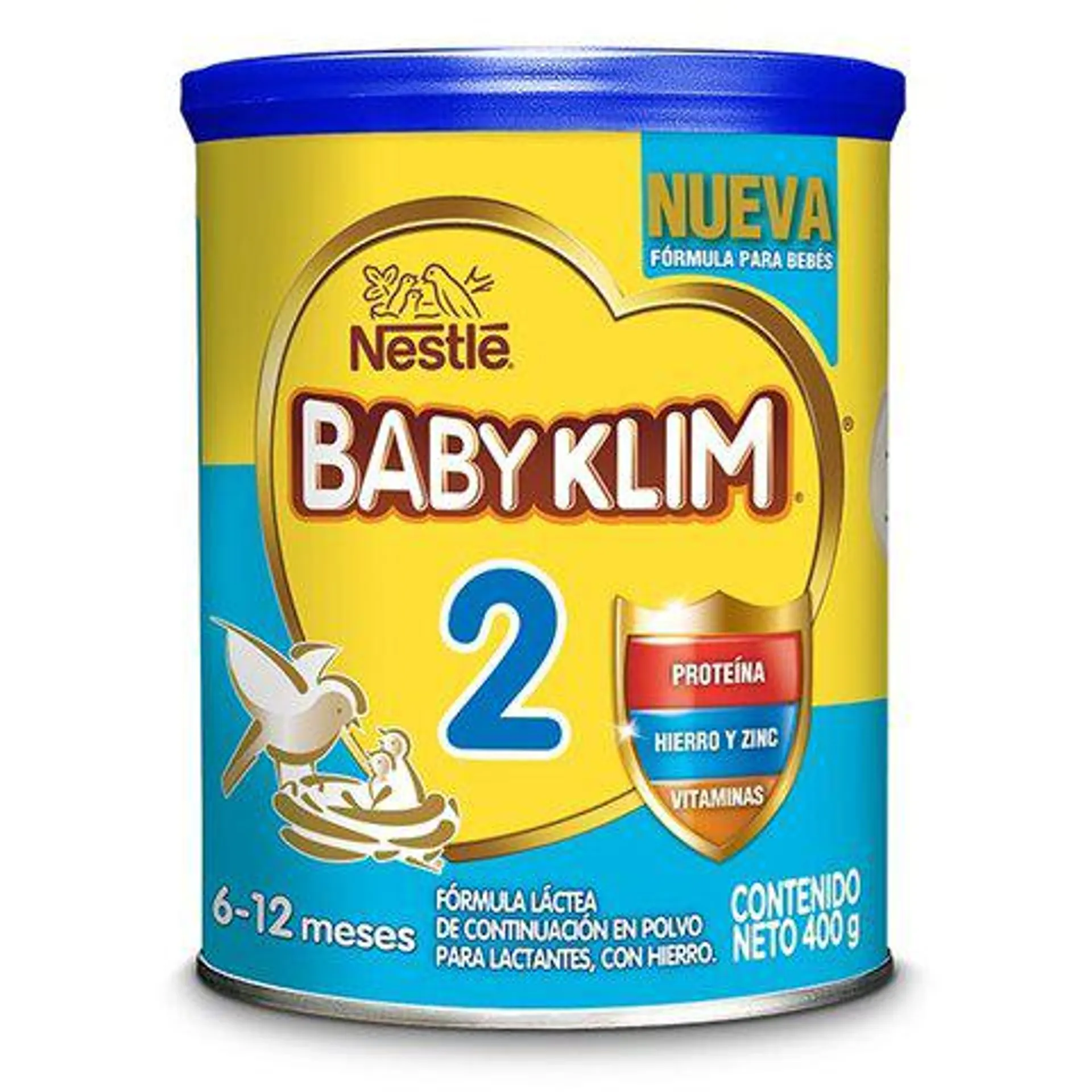 Formula Infantil Baby Klim 2 Lata X 400 Gr