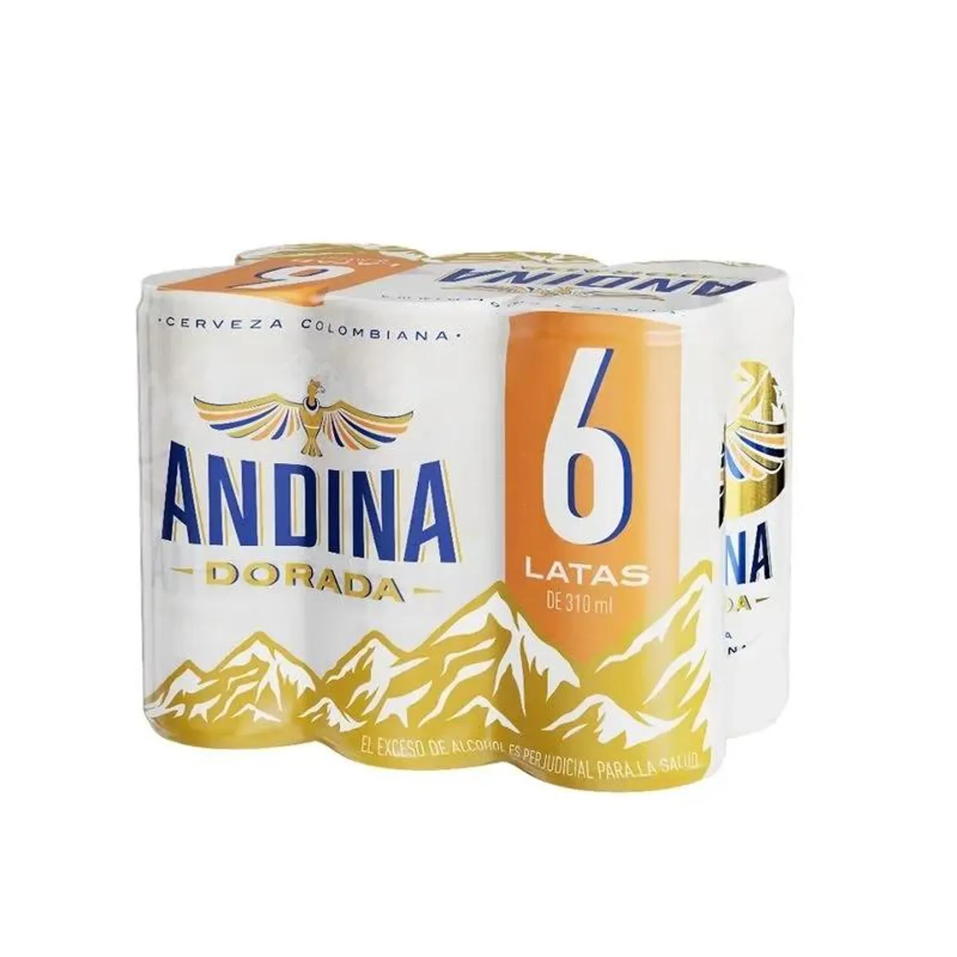 Cerveza Andina Lata Sixpack x 1860 ml