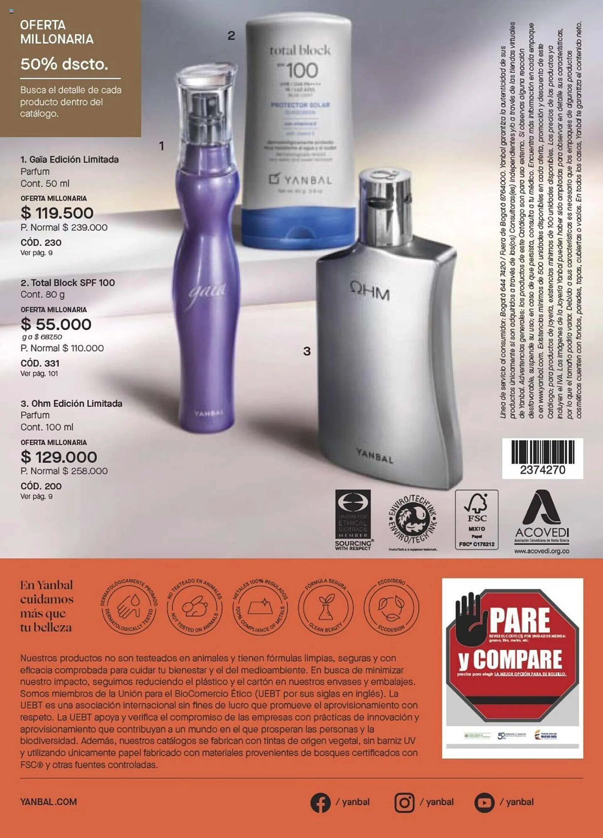 Catalogo de Catálogo Yanbal 4 de noviembre al 1 de diciembre 2023 - Pag 134