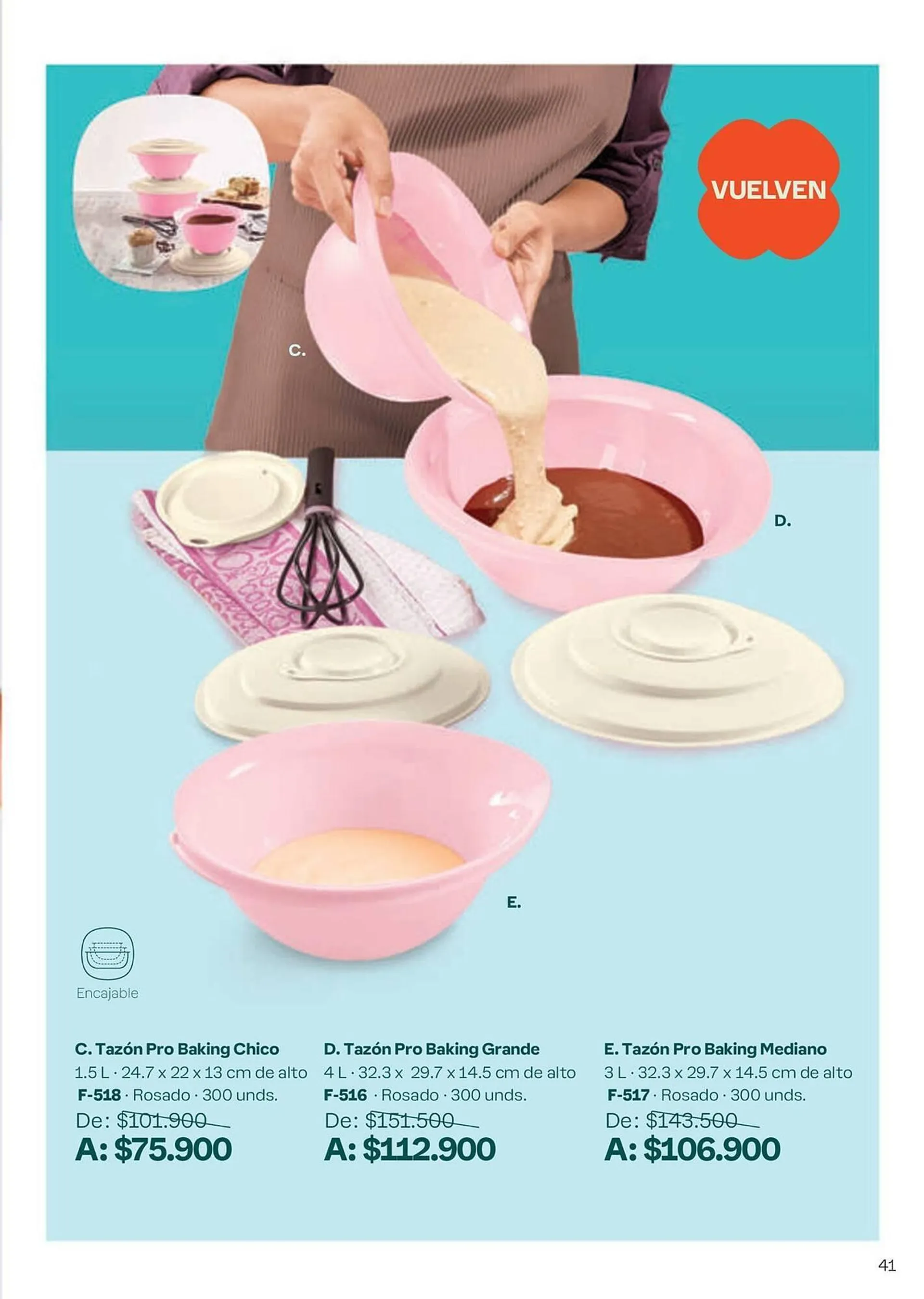 Catalogo de Catálogo Tupperware 6 de septiembre al 3 de octubre 2024 - Pag 41