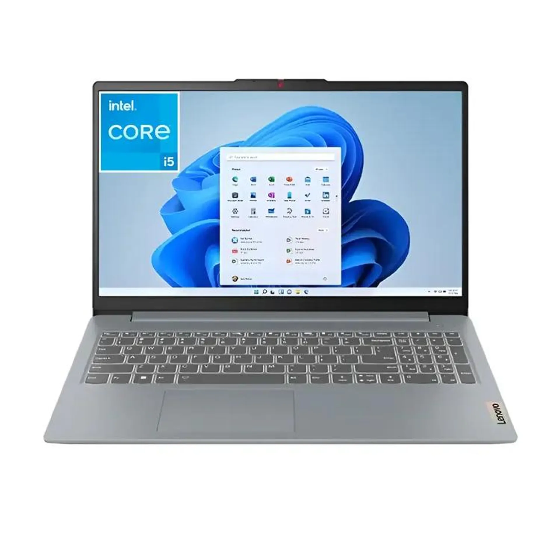 Computador Portátil LENOVO 15,6" Pulgadas IdeaPad Slim 3 Táctil - Intel Core i5 - RAM 8GB - Disco SSD 512GB - Gris