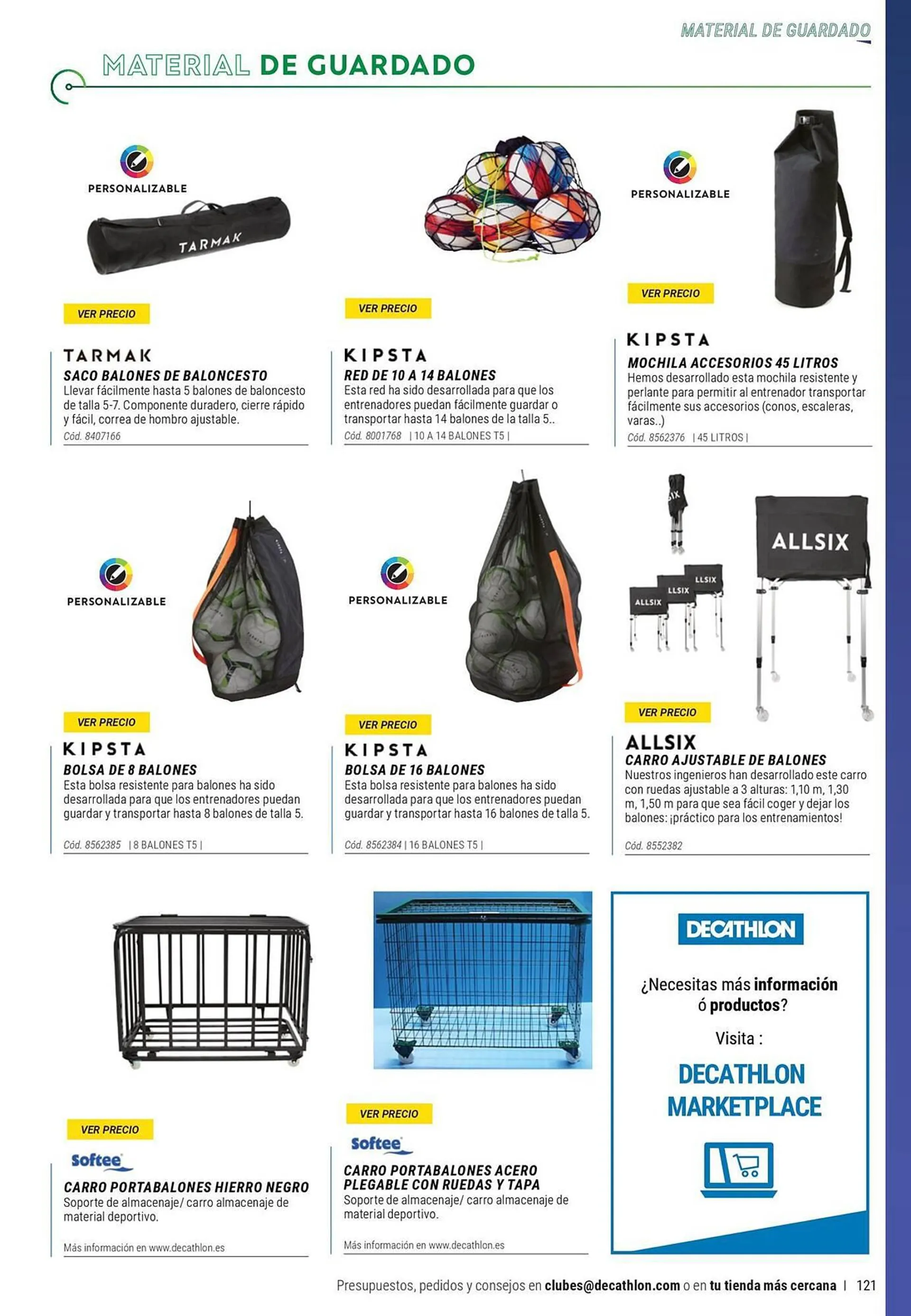 Catalogo de Catálogo Decathlon 9 de abril al 31 de diciembre 2024 - Pag 121