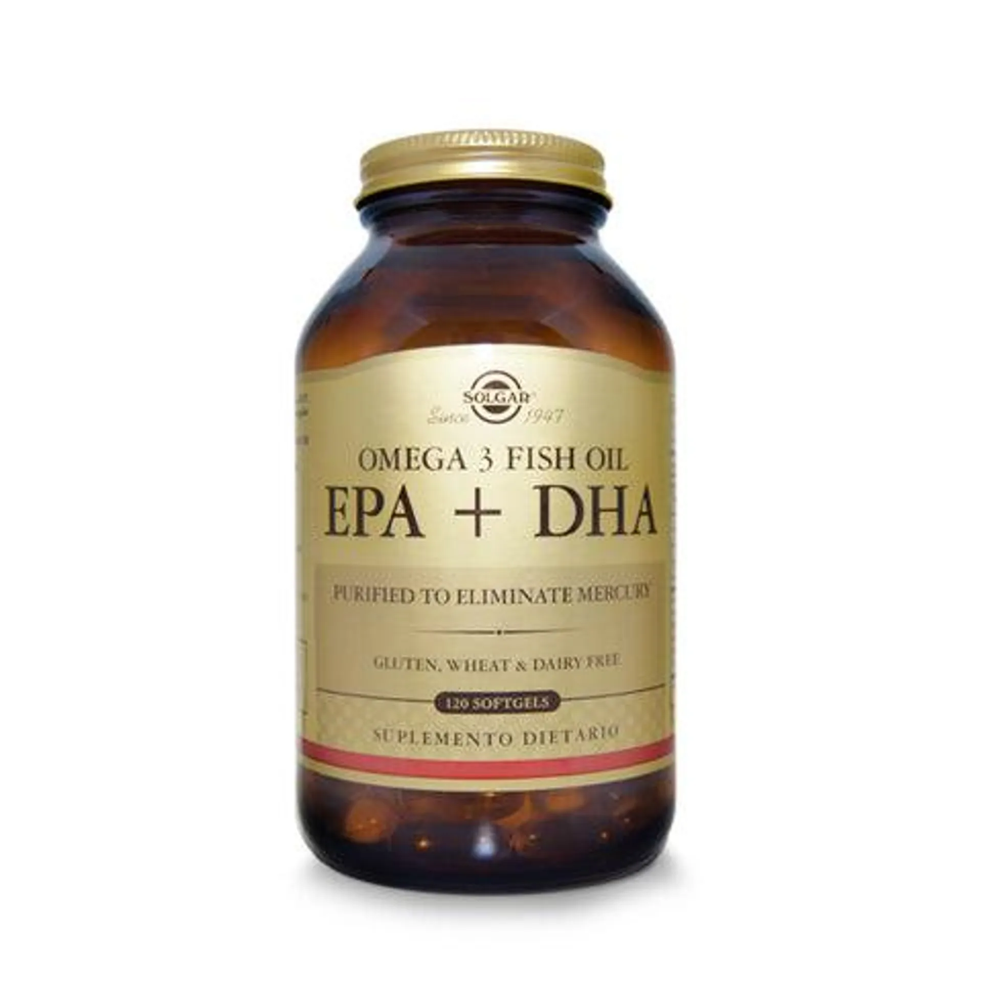 Omega 3 Fish Oil EPA +DHA x 120 Softgels