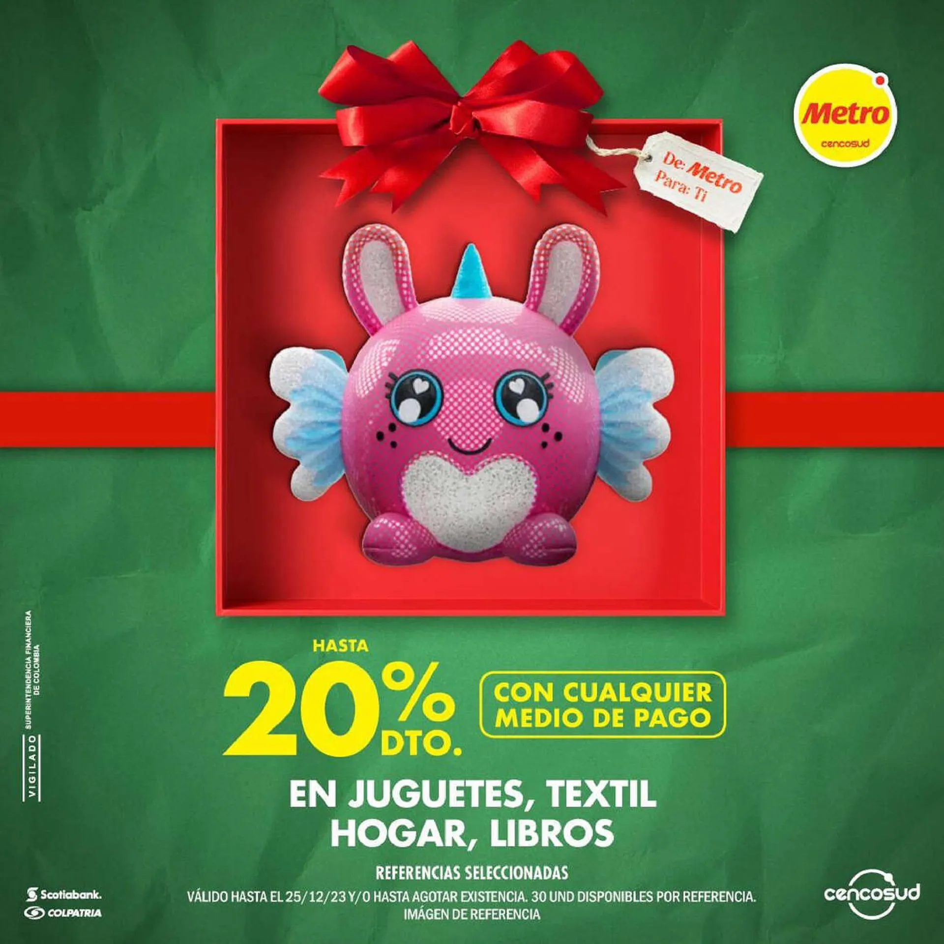 Oferta de juguetes online en metro