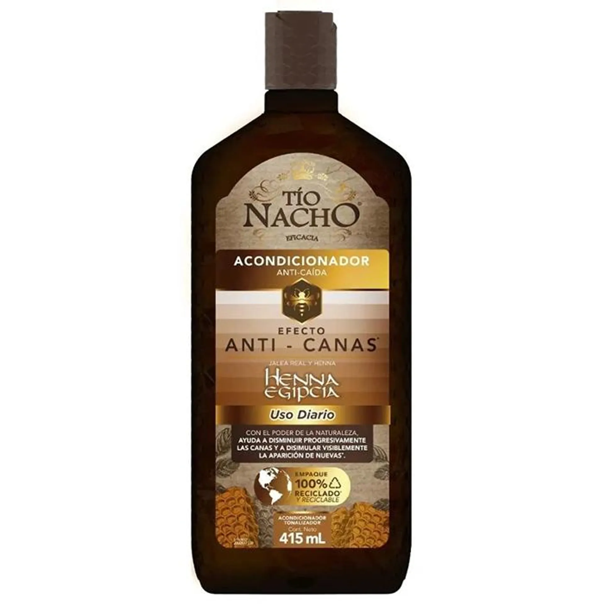 Acondicionador Tio Nacho Anti-Canas Tonalizador X 415ml