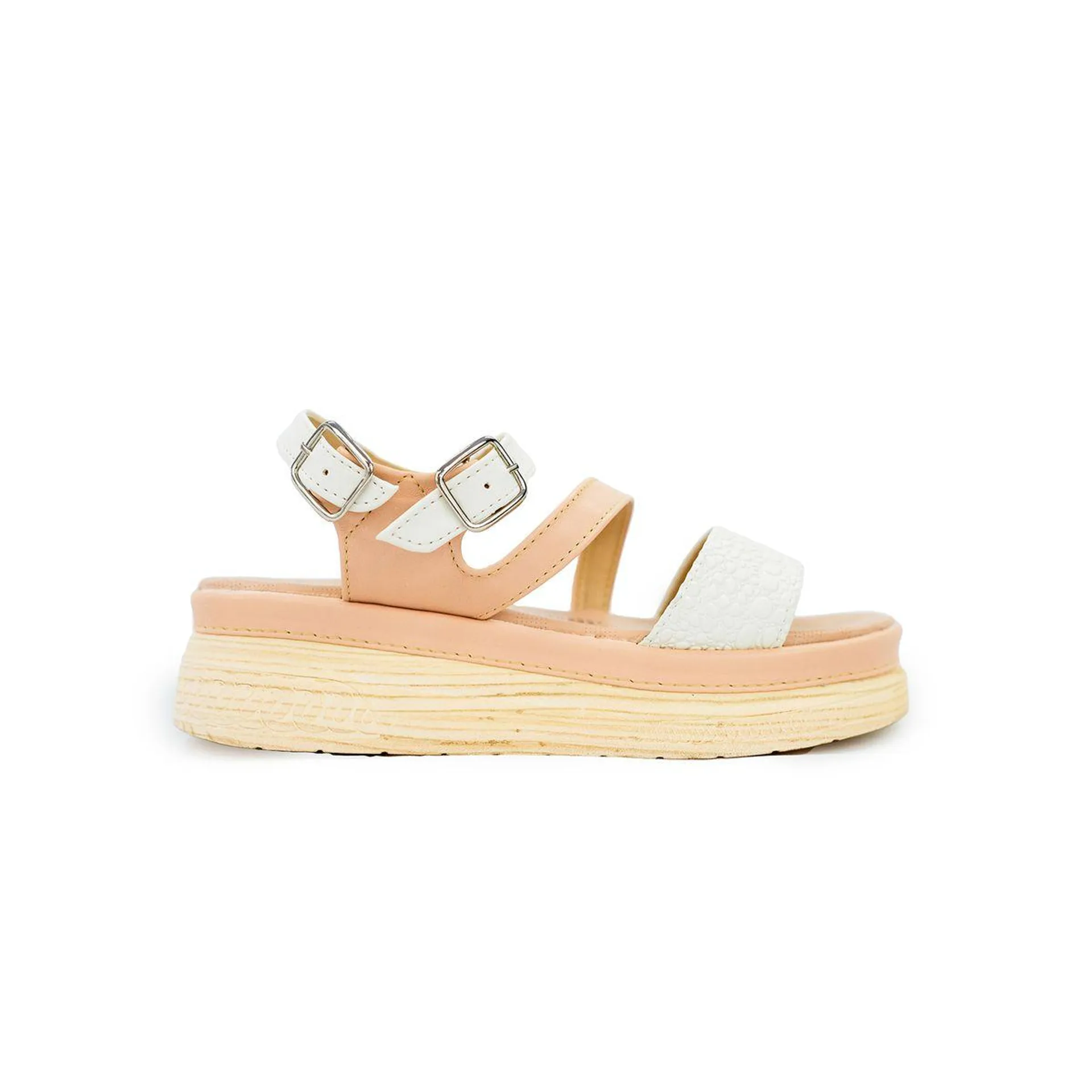 SANDALIAS BLANCO ALOHA MUJER