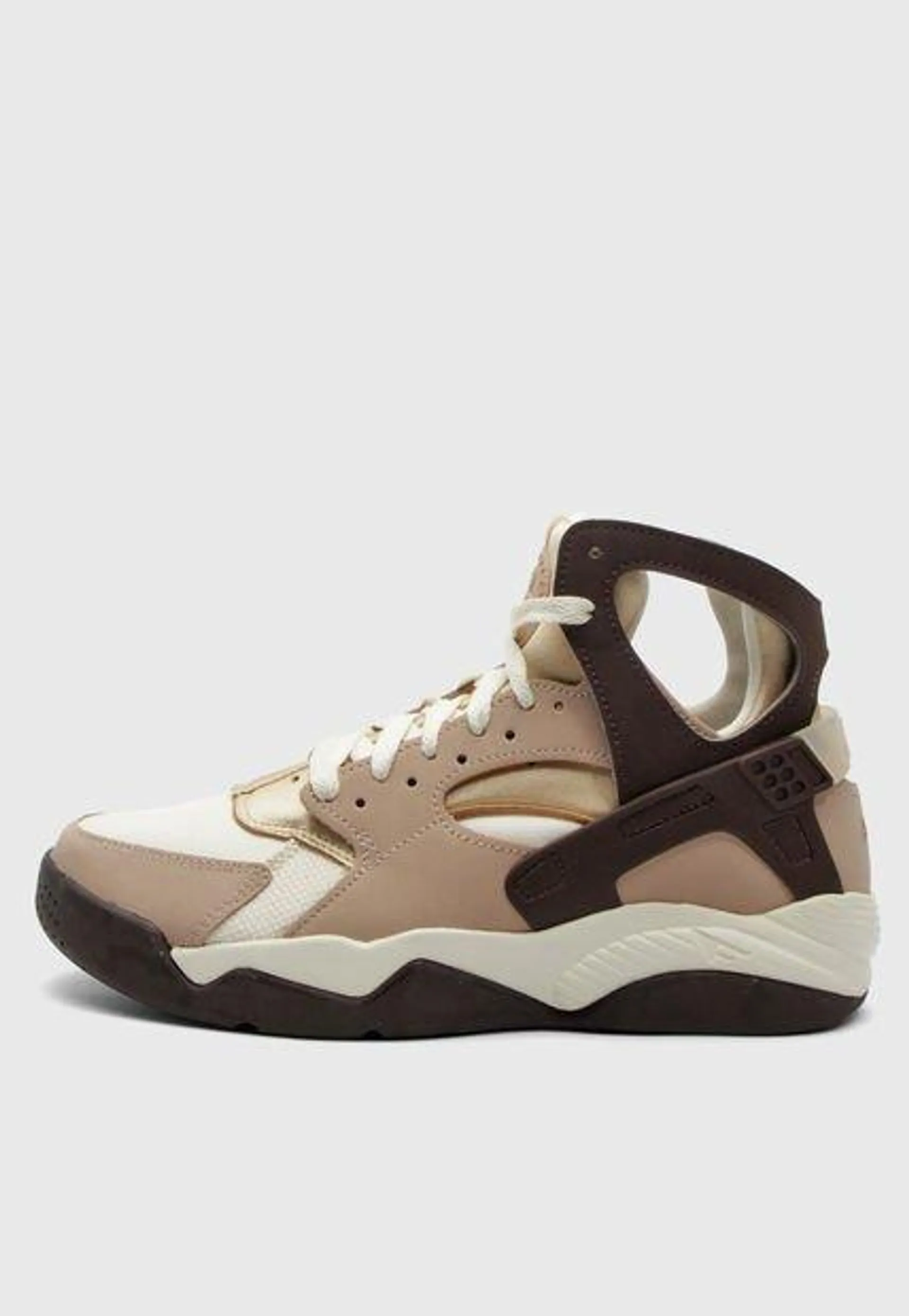 Tenis Lifestyle Beige-Dorado-Café Nike Air Flight Huarache