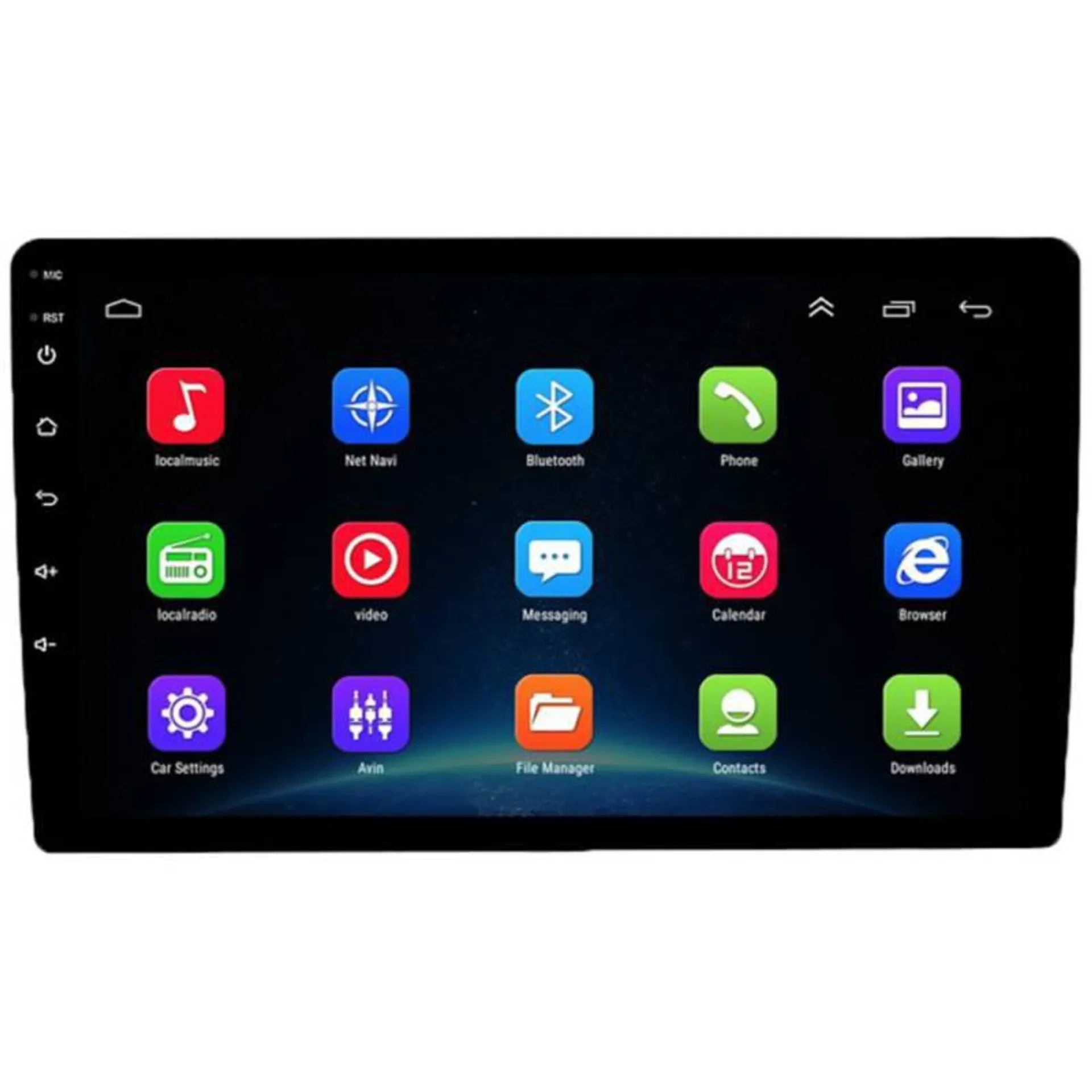 Radio Android Pantalla 10 Pulgadas 1 Din Wifi Gps + Cámara