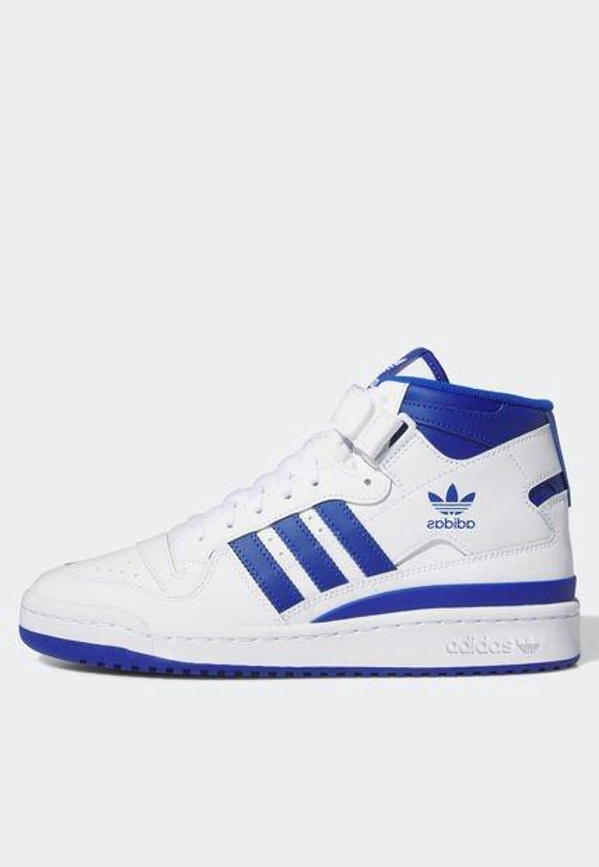 Tenis Lifestyle Blanco-Azul Royal adidas Originals Forum Mid