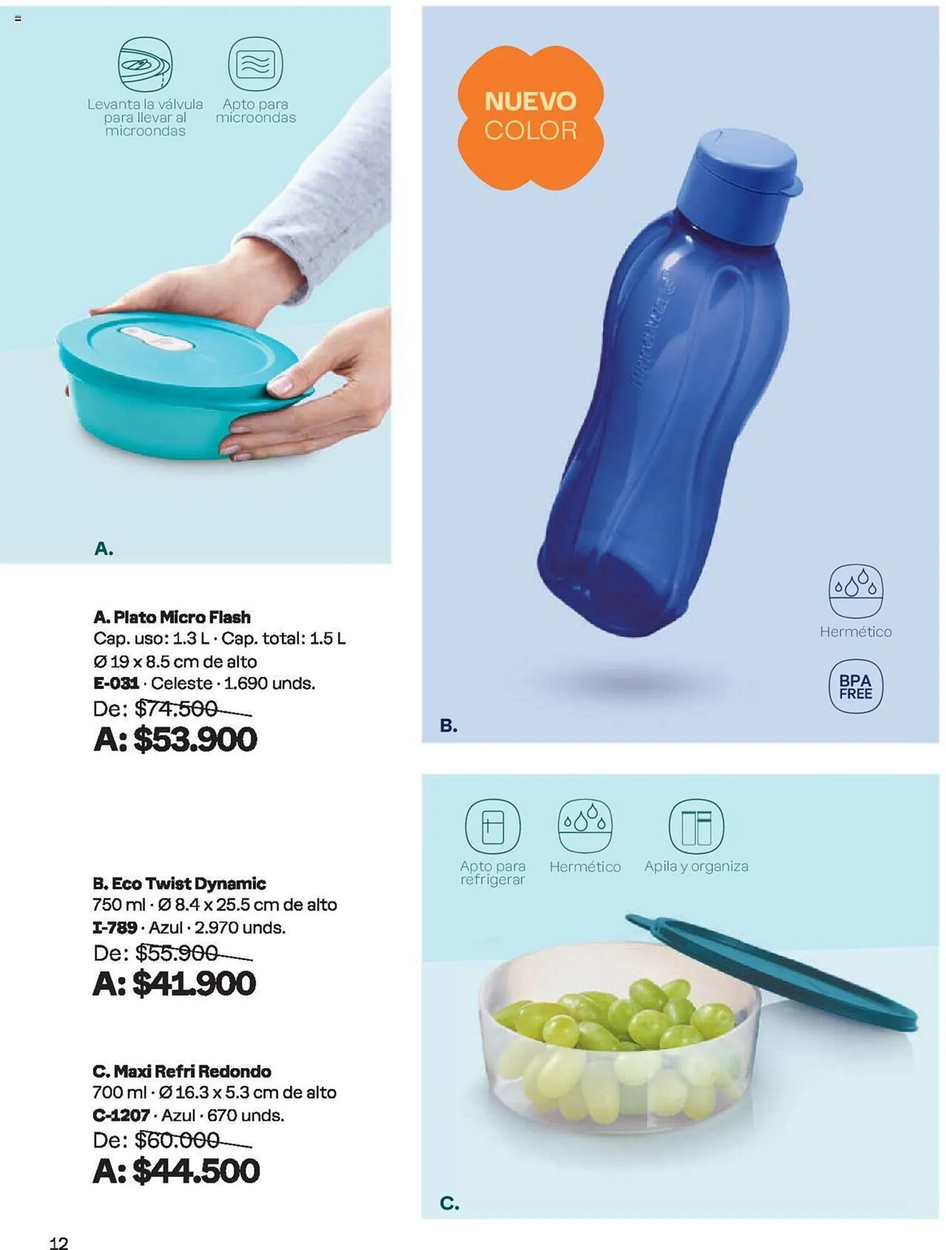 Catalogo de Catálogo Tupperware 14 de junio al 11 de julio 2024 - Pag 12